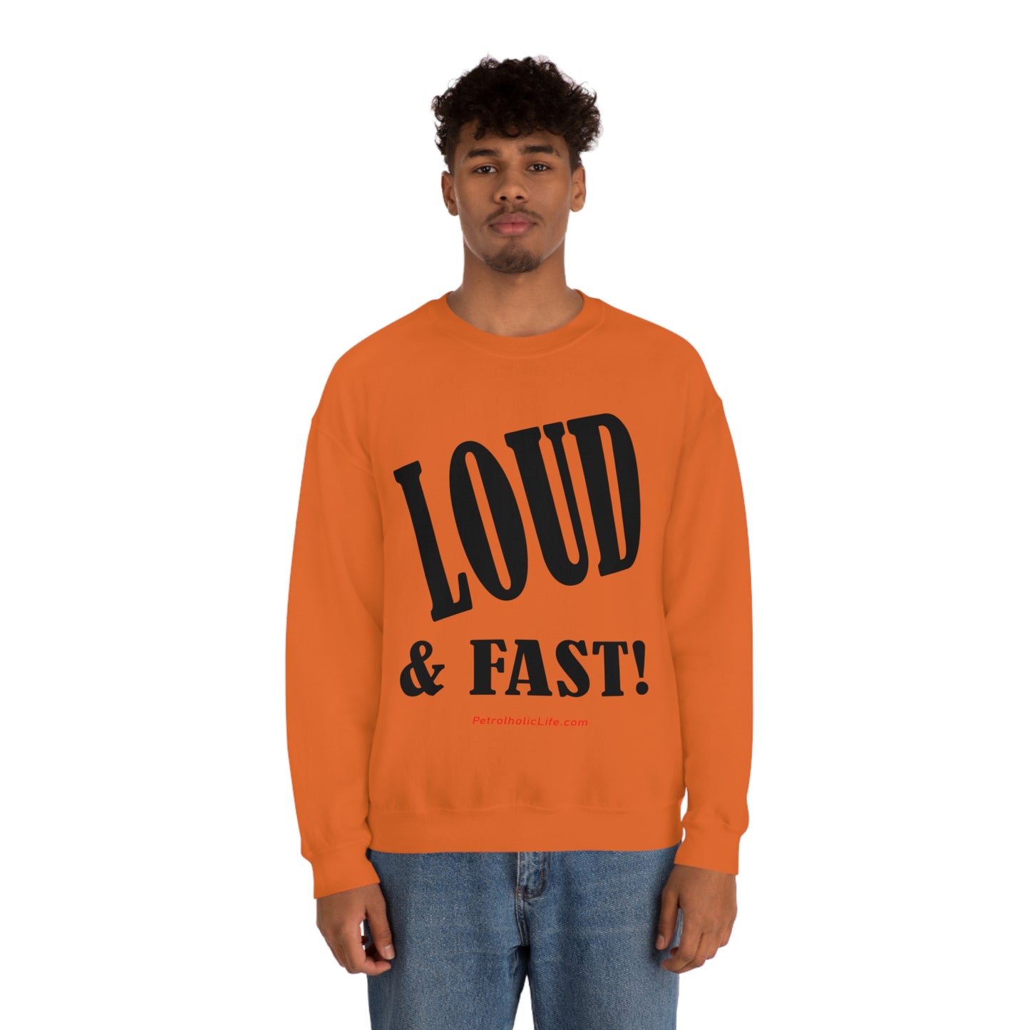 Loud & Fast Unisex Heavy Blend™ Crewneck Sweatshirt