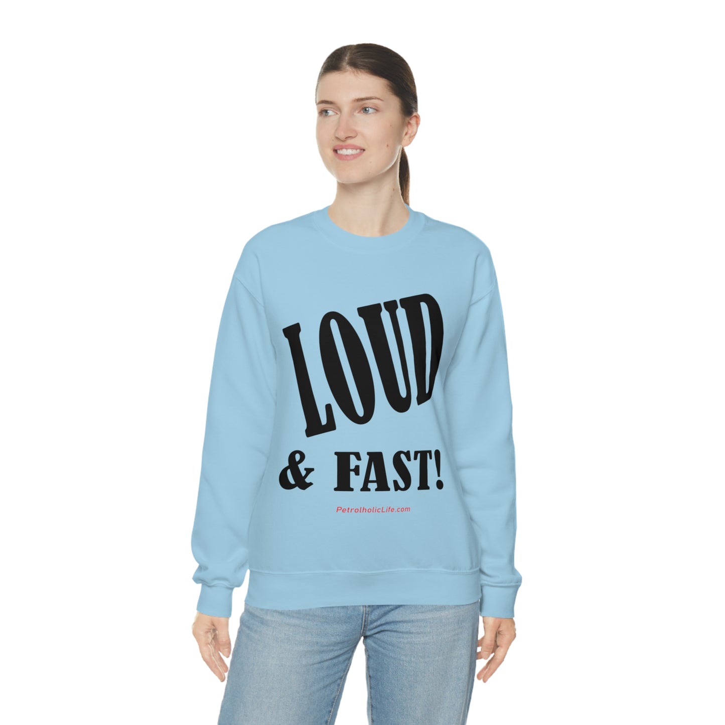 Loud & Fast Unisex Heavy Blend™ Crewneck Sweatshirt