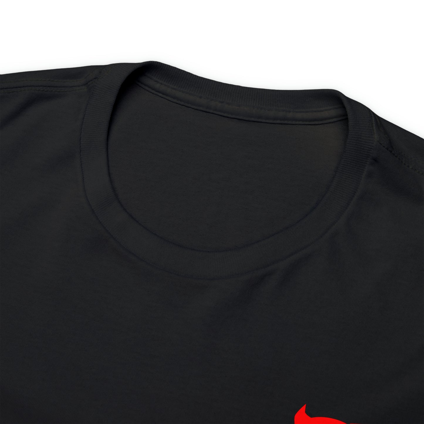 No Guts No Glory! on the back side - Unisex Heavy Cotton Tee