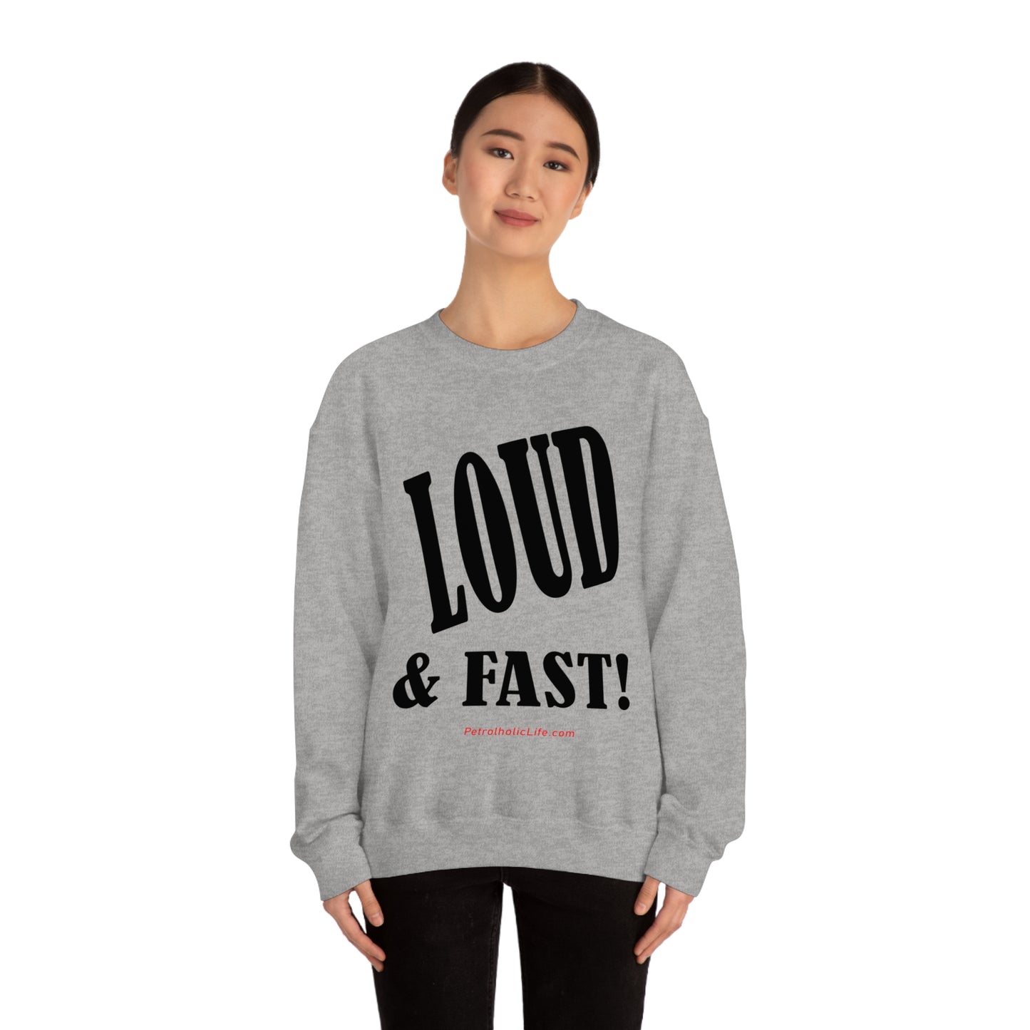 Loud & Fast Unisex Heavy Blend™ Crewneck Sweatshirt