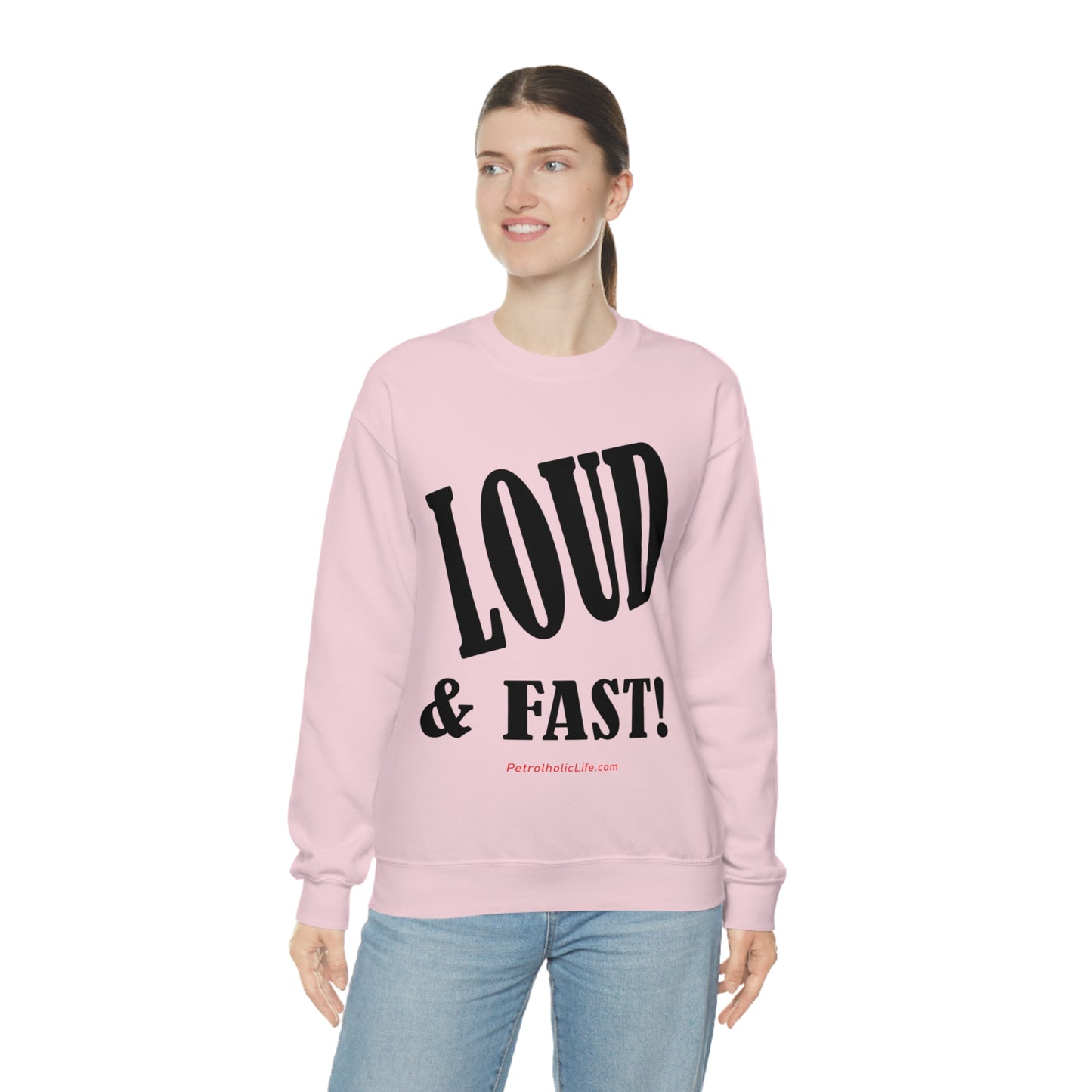 Loud & Fast Unisex Heavy Blend™ Crewneck Sweatshirt