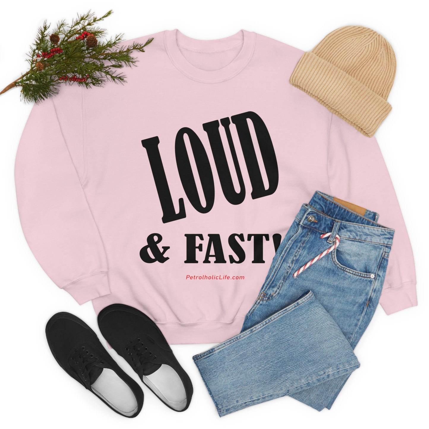 Loud & Fast Unisex Heavy Blend™ Crewneck Sweatshirt