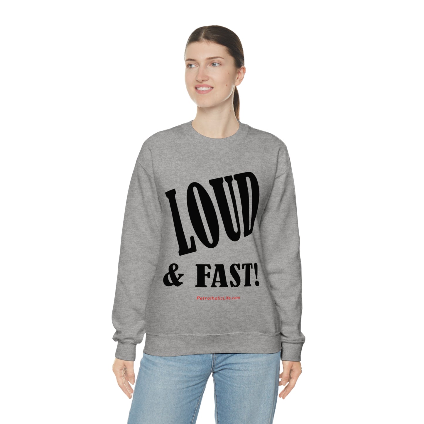 Loud & Fast Unisex Heavy Blend™ Crewneck Sweatshirt