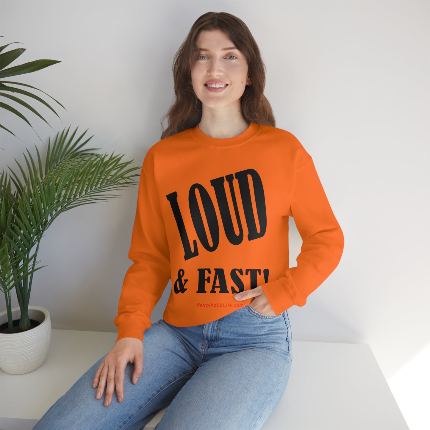 Loud & Fast Unisex Heavy Blend™ Crewneck Sweatshirt