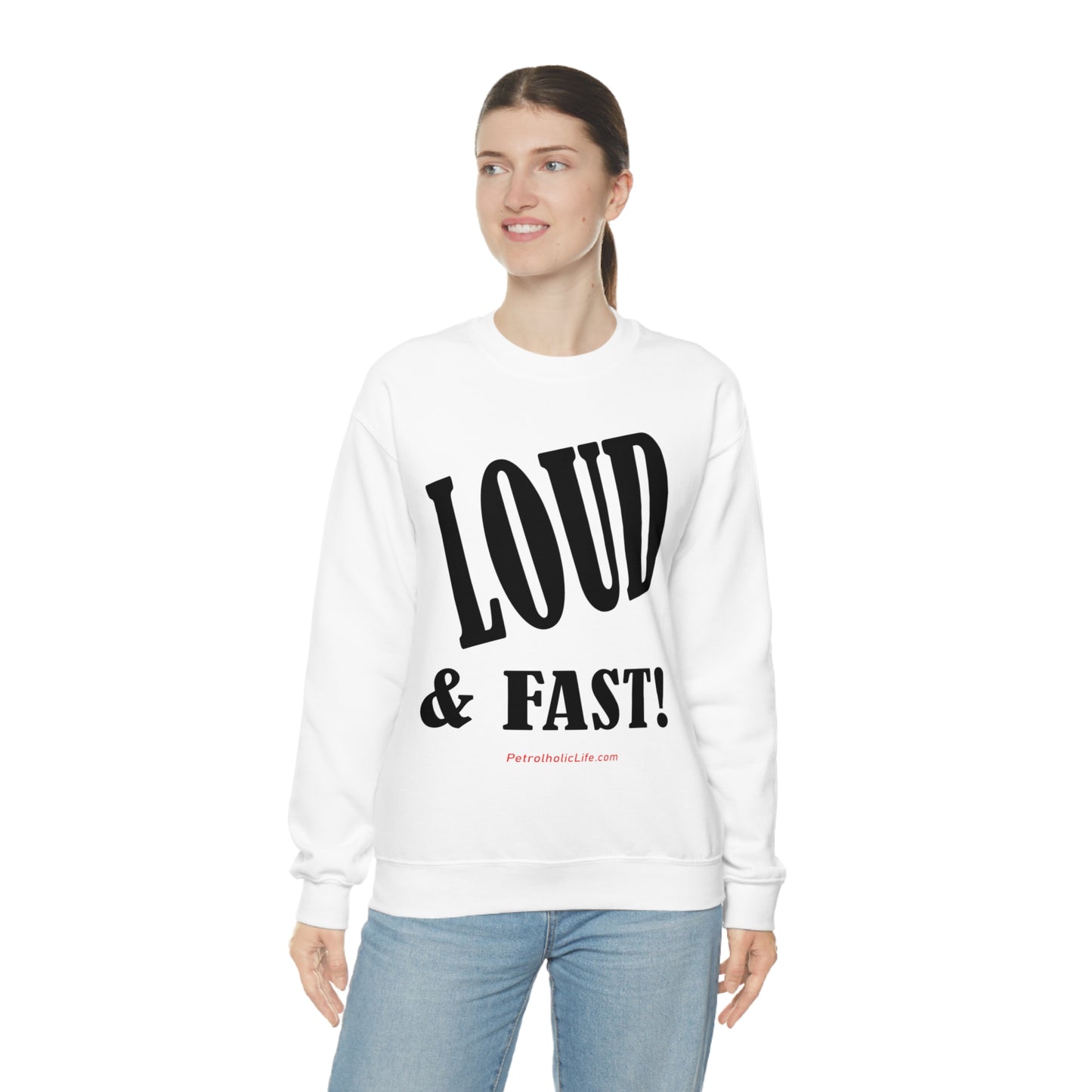 Loud & Fast Unisex Heavy Blend™ Crewneck Sweatshirt