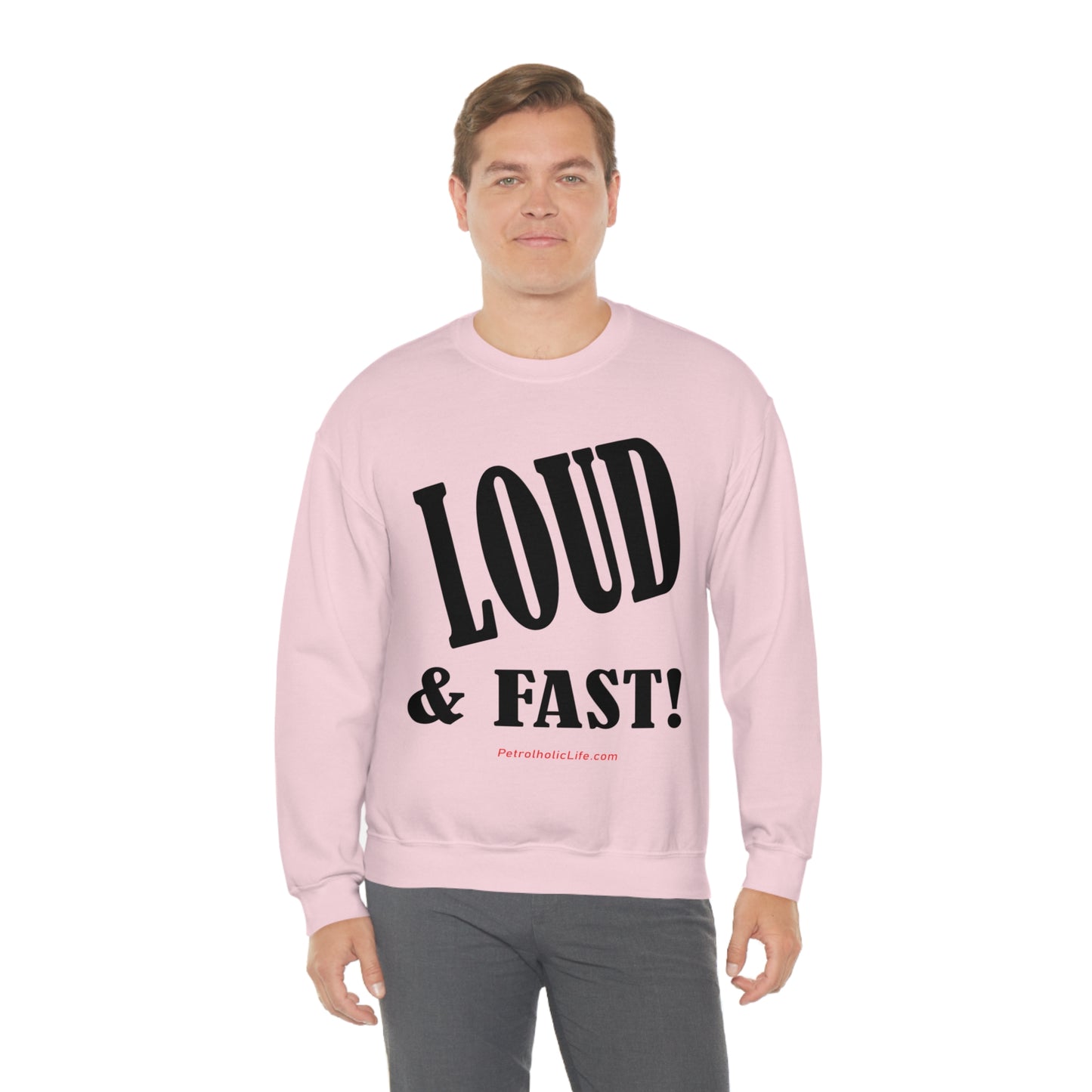 Loud & Fast Unisex Heavy Blend™ Crewneck Sweatshirt
