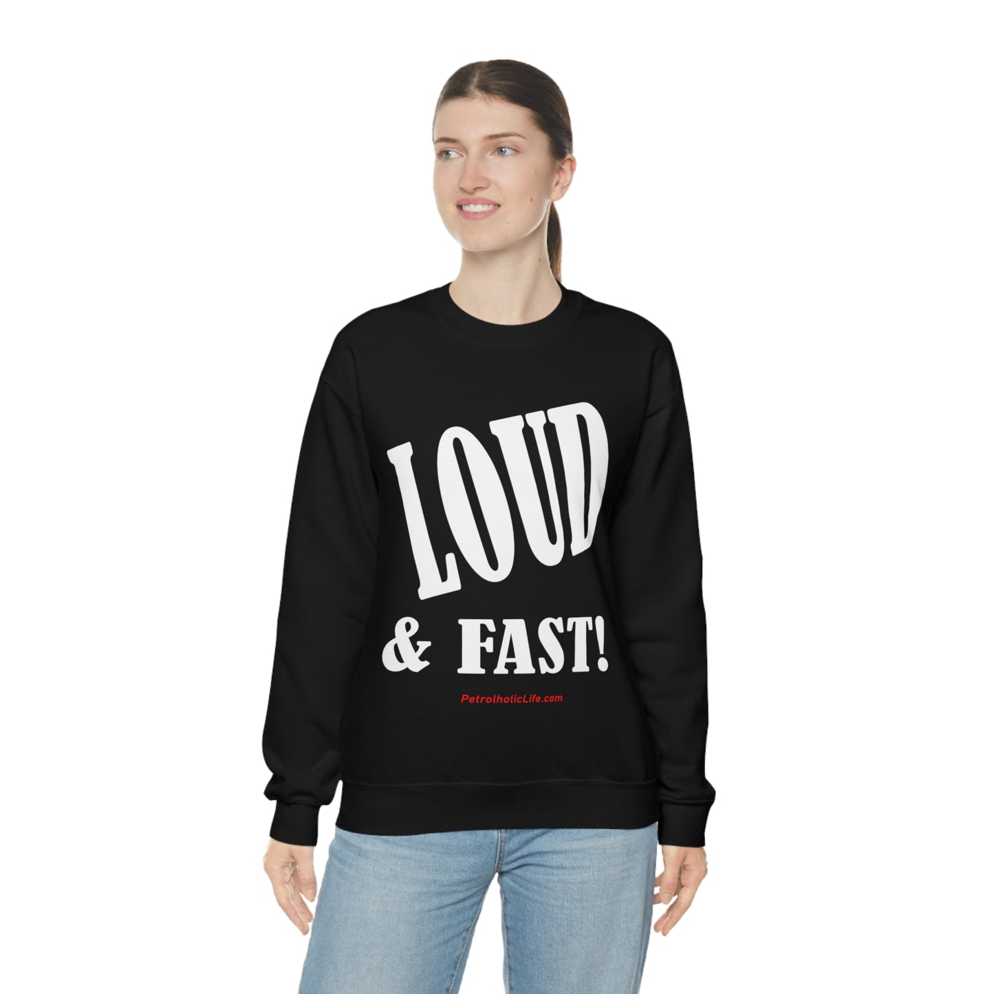 Loud & Fast Unisex Heavy Blend™ Crewneck Sweatshirt