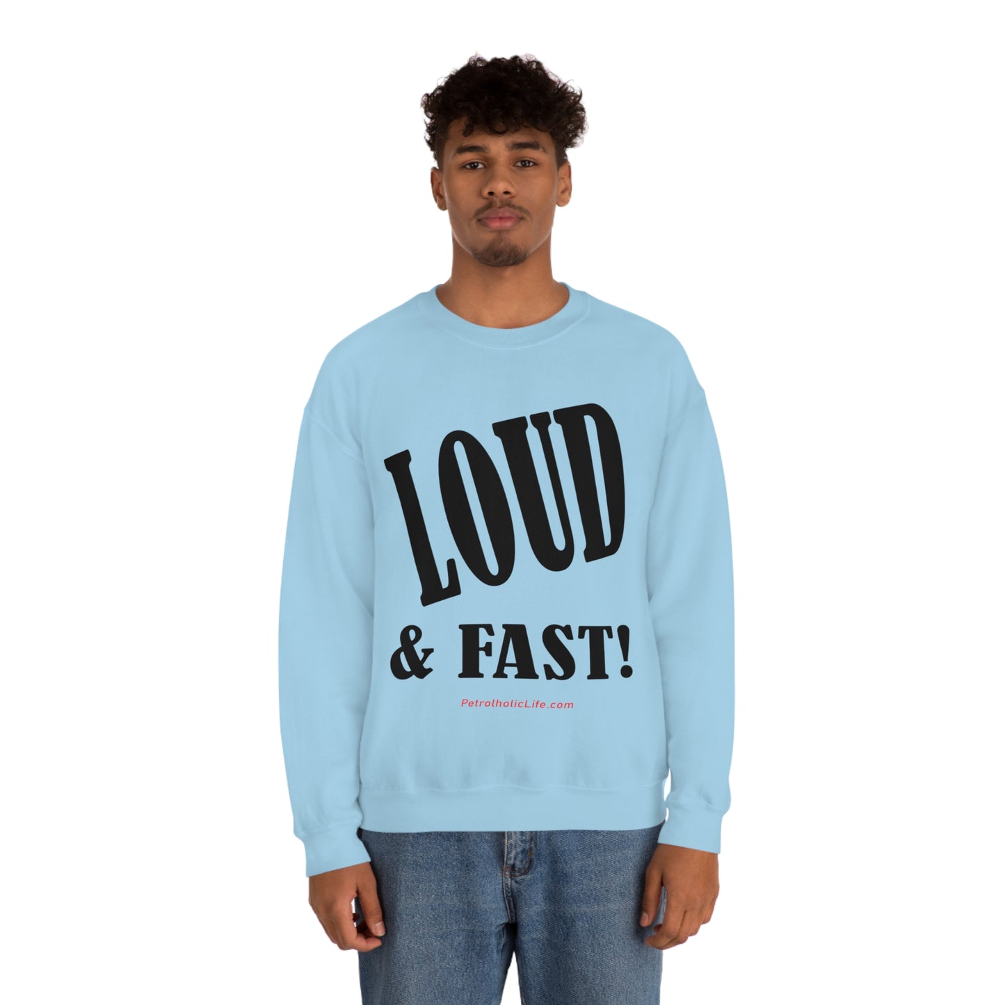 Loud & Fast Unisex Heavy Blend™ Crewneck Sweatshirt