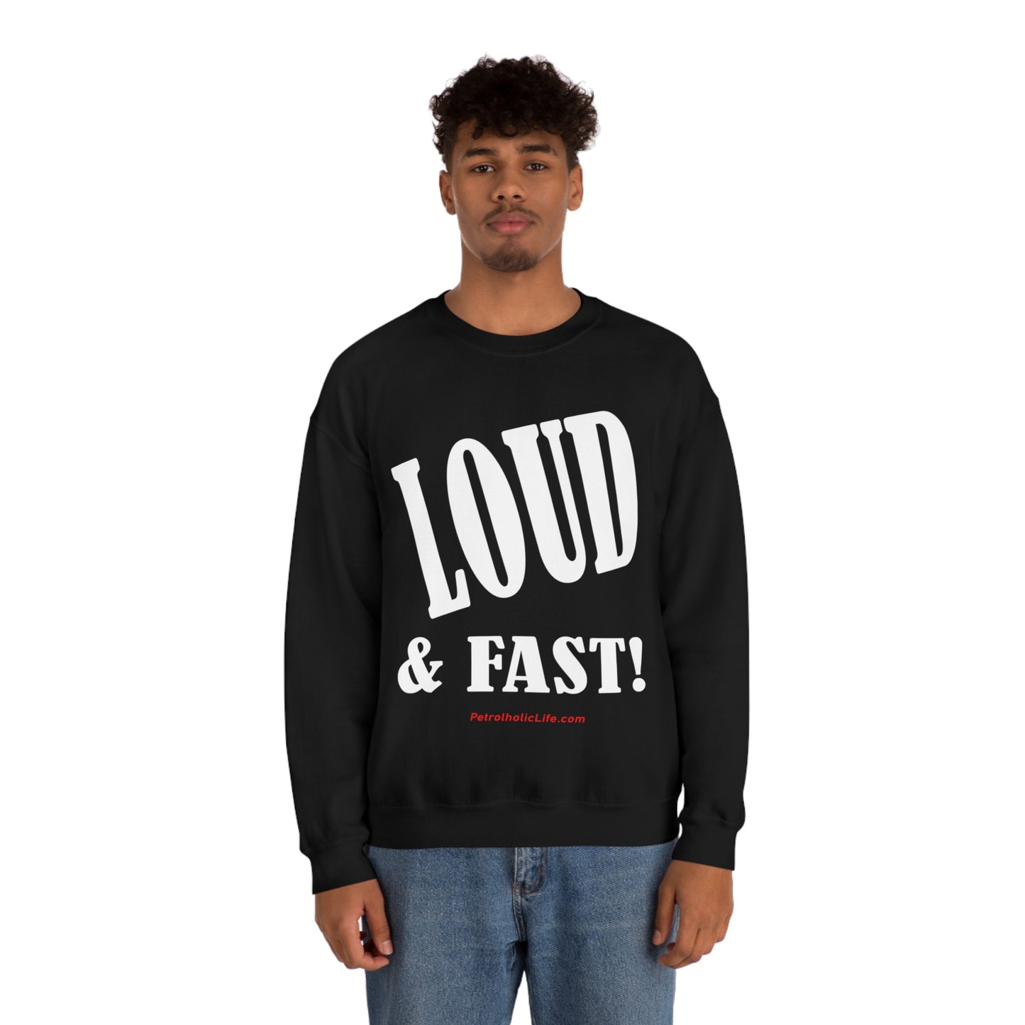 Loud & Fast Unisex Heavy Blend™ Crewneck Sweatshirt