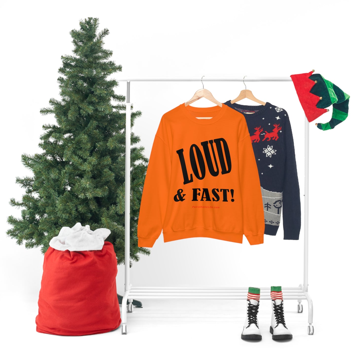 Loud & Fast Unisex Heavy Blend™ Crewneck Sweatshirt