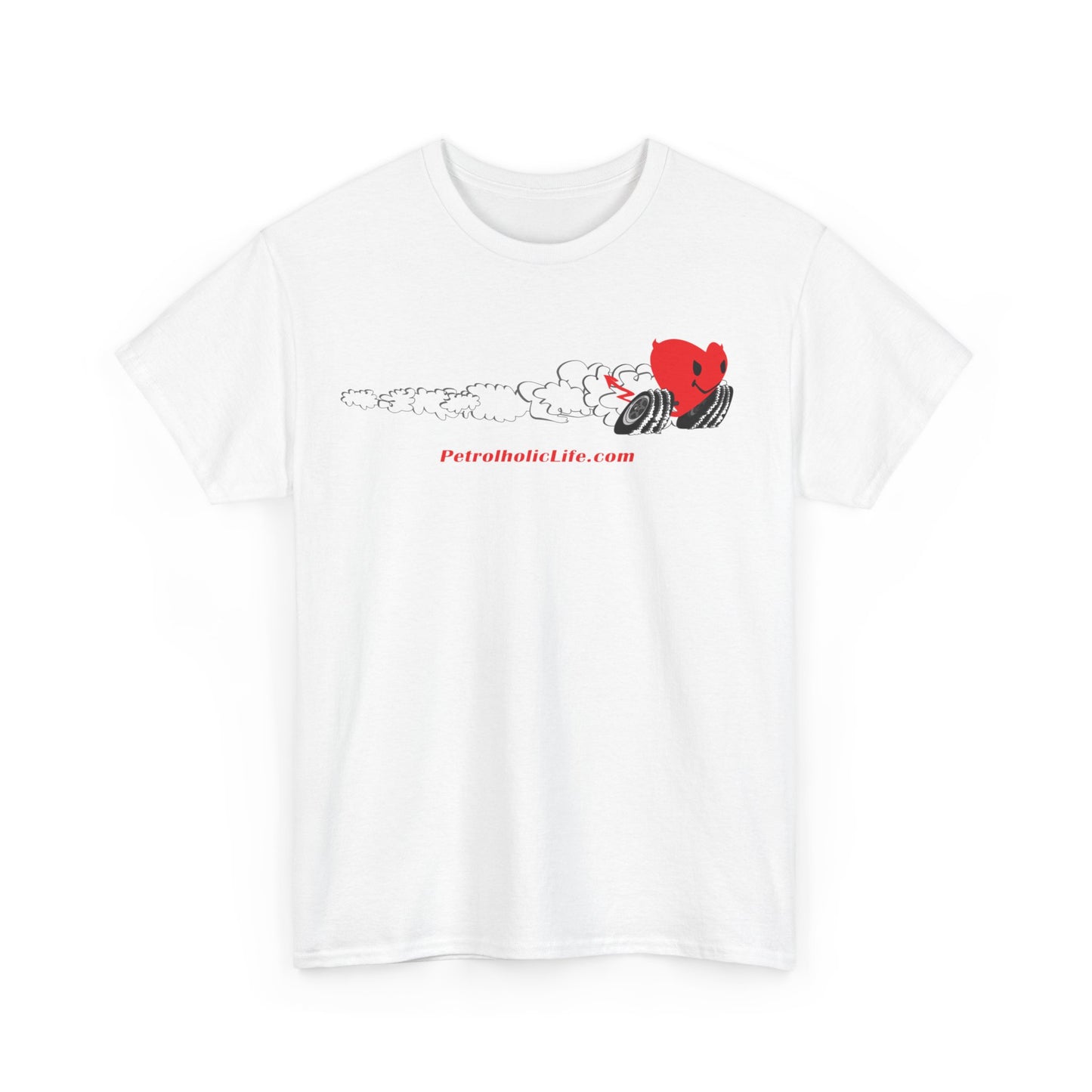 Racing Heart - Front - Unisex Heavy Cotton Tee