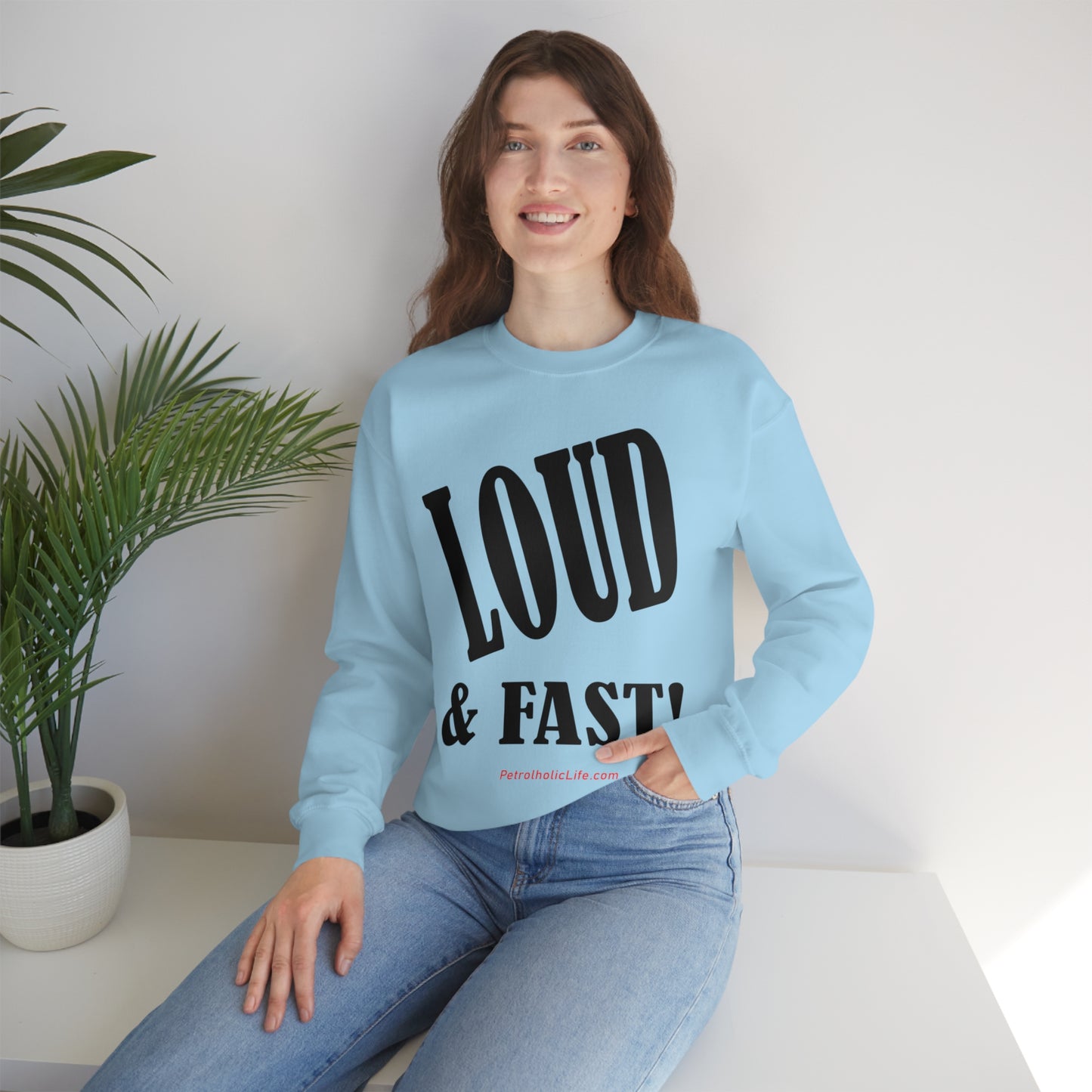 Loud & Fast Unisex Heavy Blend™ Crewneck Sweatshirt