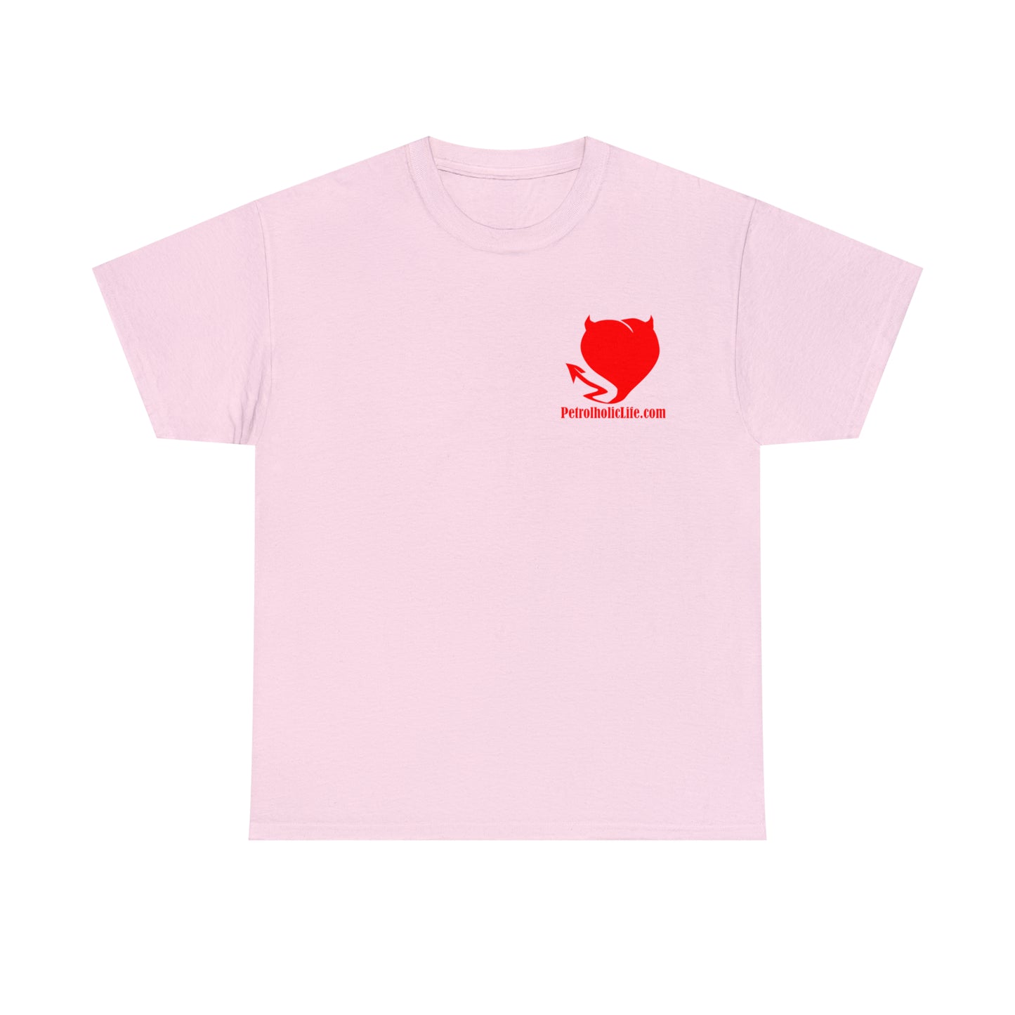 No Guts No Glory! on the back side - Unisex Heavy Cotton Tee