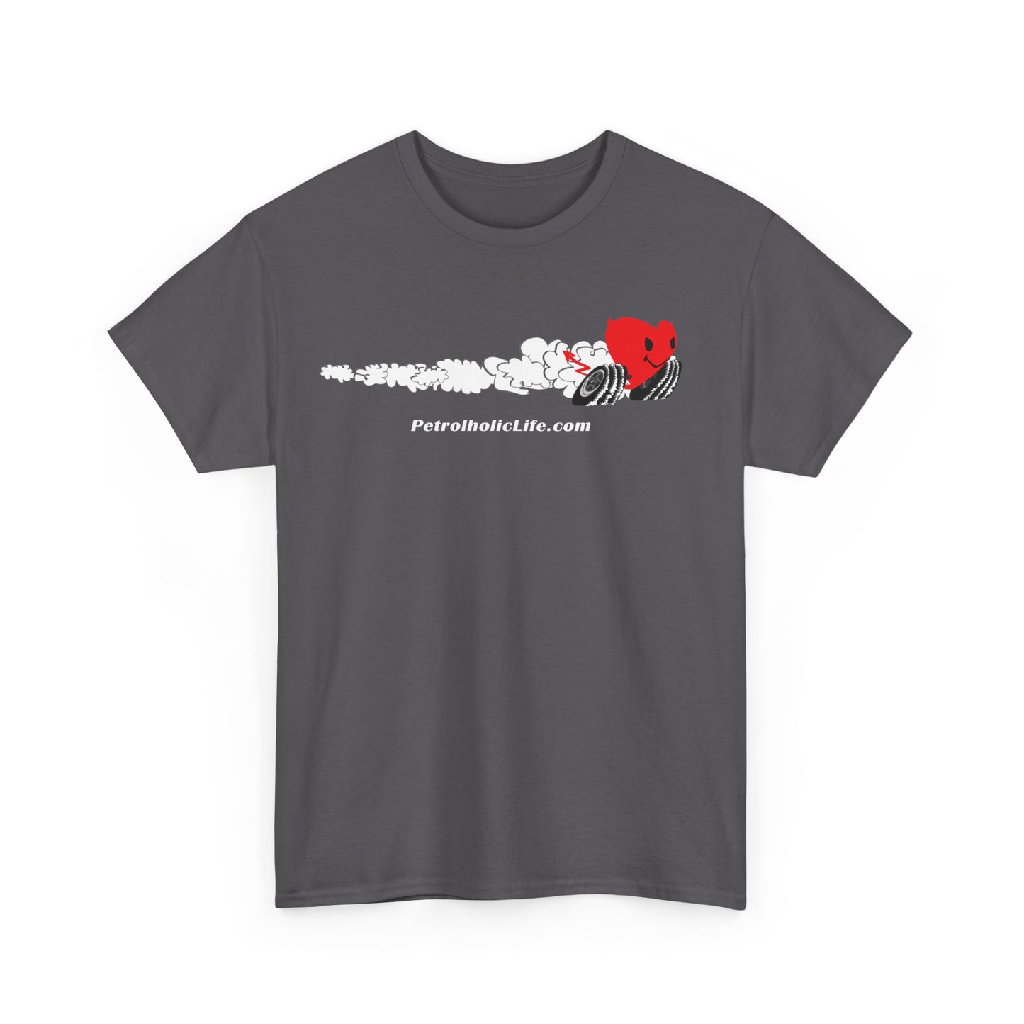 Racing Heart - Front - Unisex Heavy Cotton Tee