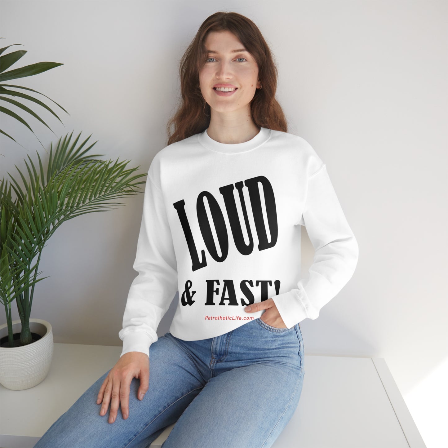 Loud & Fast Unisex Heavy Blend™ Crewneck Sweatshirt