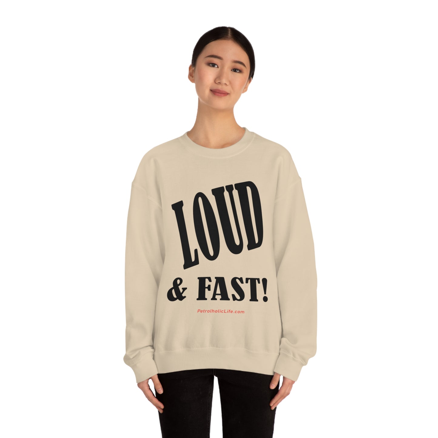 Loud & Fast Unisex Heavy Blend™ Crewneck Sweatshirt