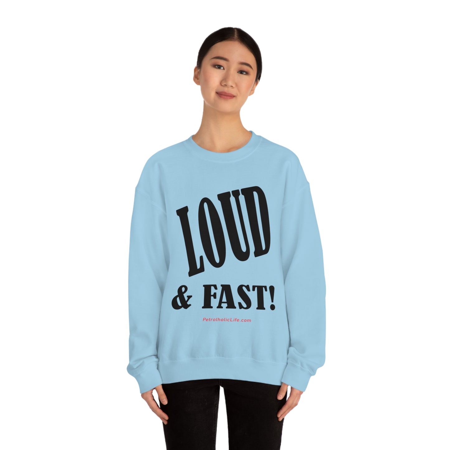 Loud & Fast Unisex Heavy Blend™ Crewneck Sweatshirt