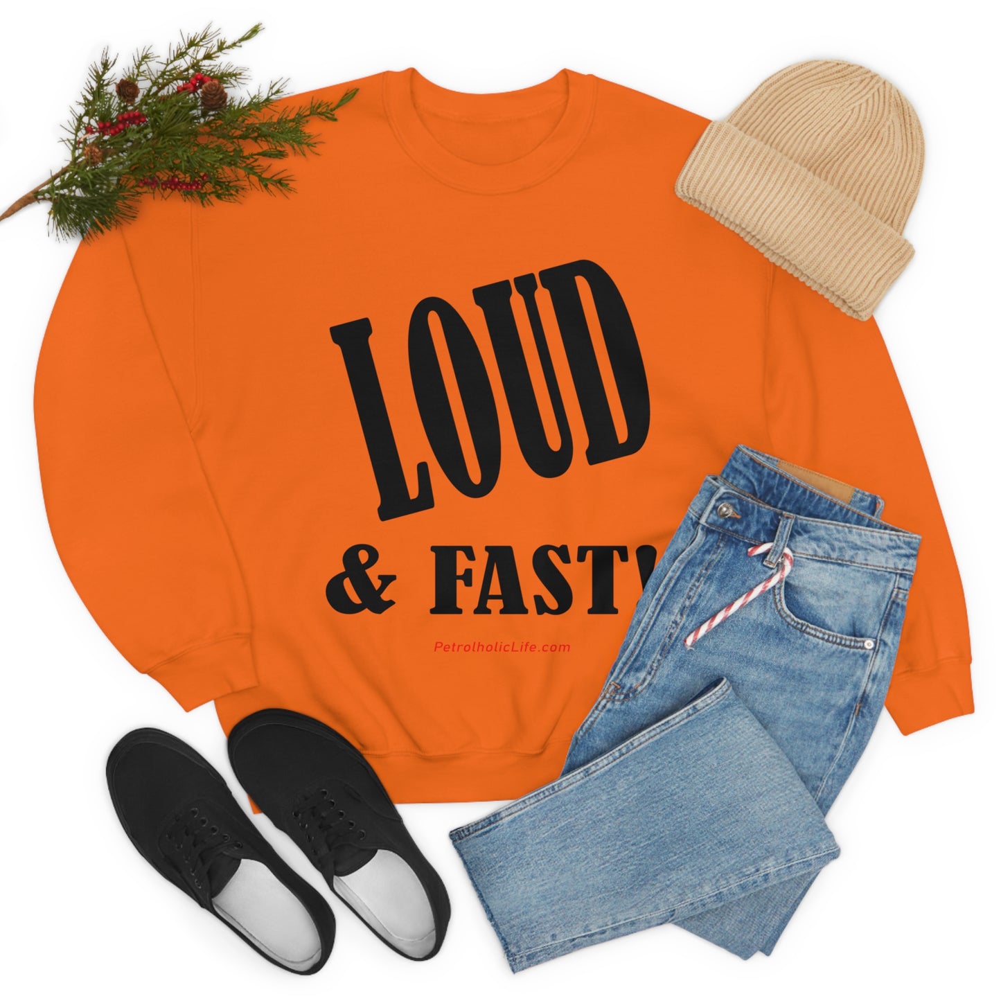Loud & Fast Unisex Heavy Blend™ Crewneck Sweatshirt