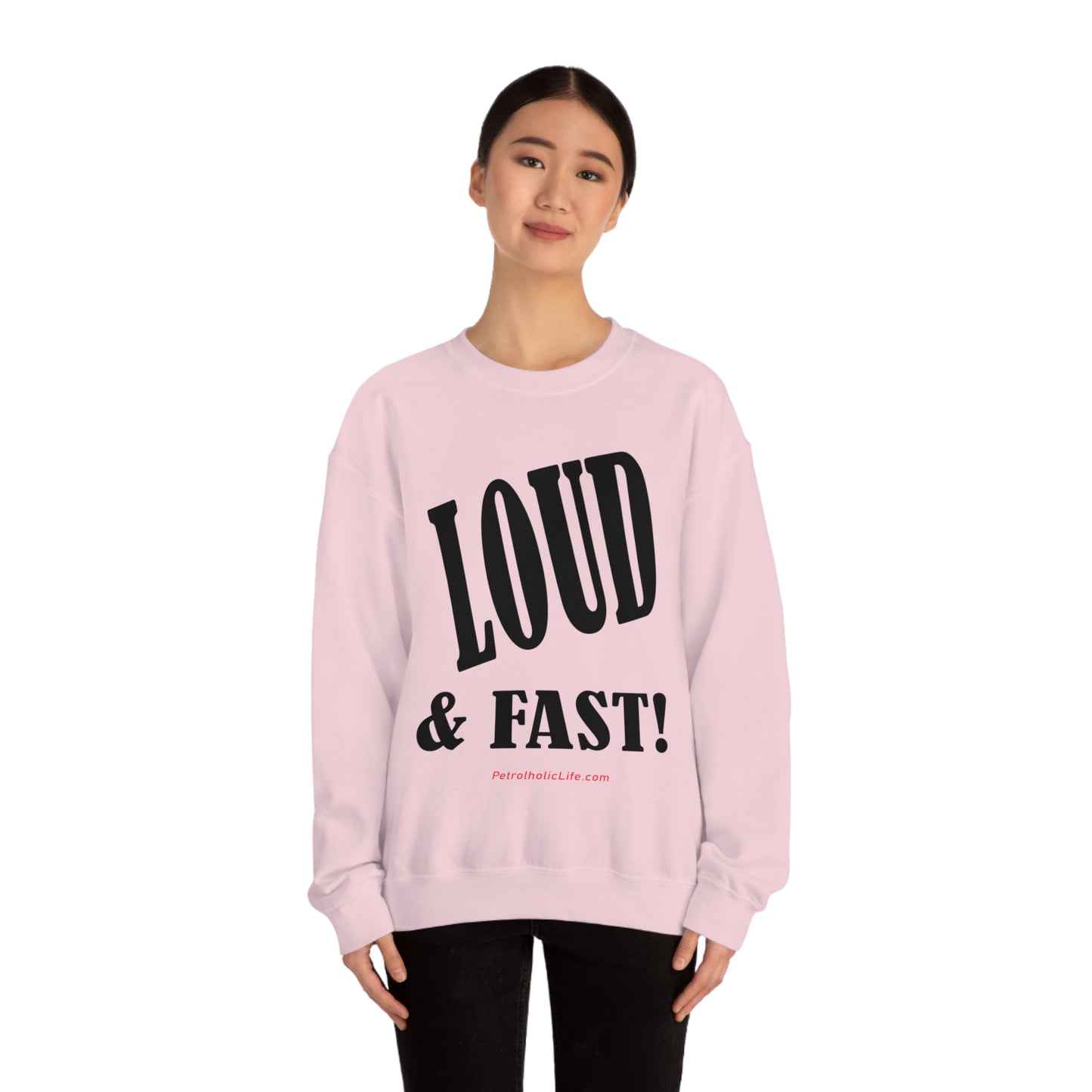 Loud & Fast Unisex Heavy Blend™ Crewneck Sweatshirt