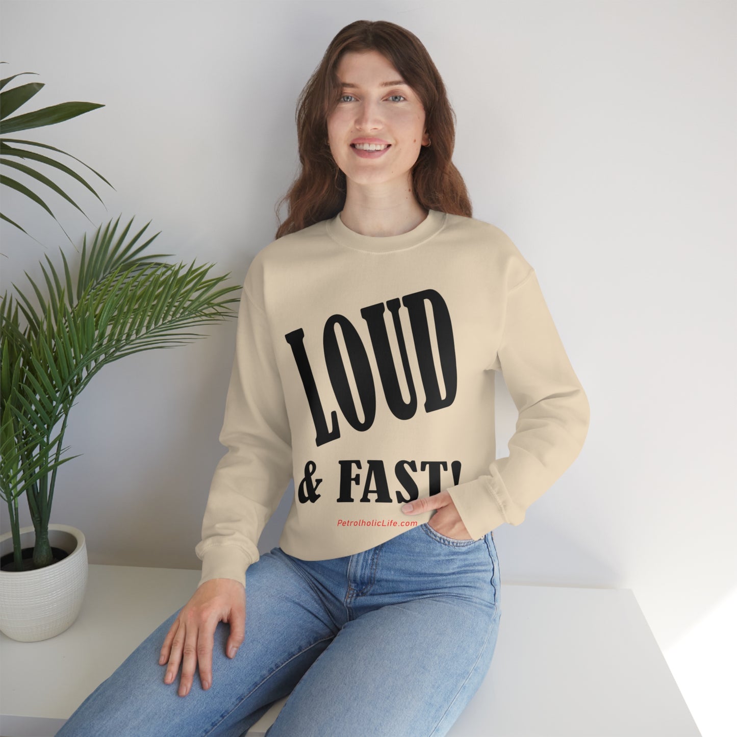 Loud & Fast Unisex Heavy Blend™ Crewneck Sweatshirt