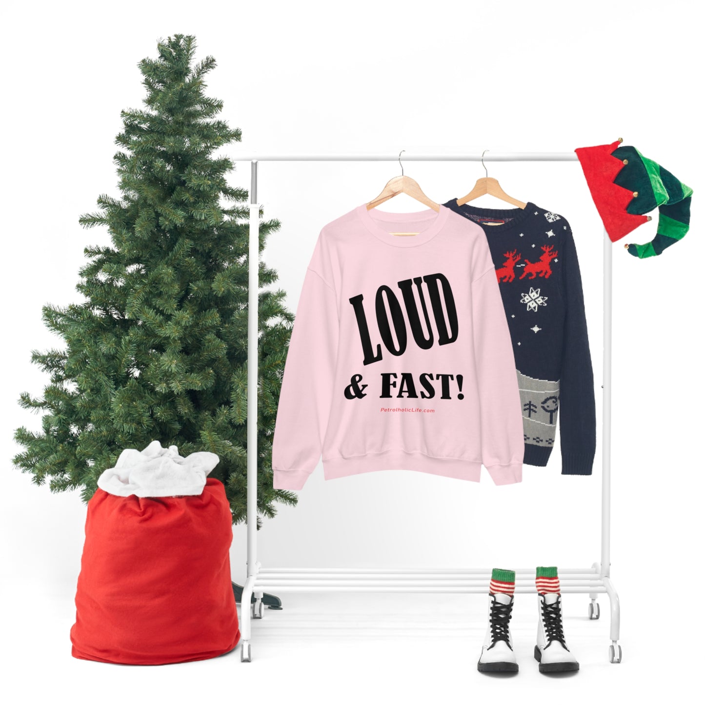 Loud & Fast Unisex Heavy Blend™ Crewneck Sweatshirt