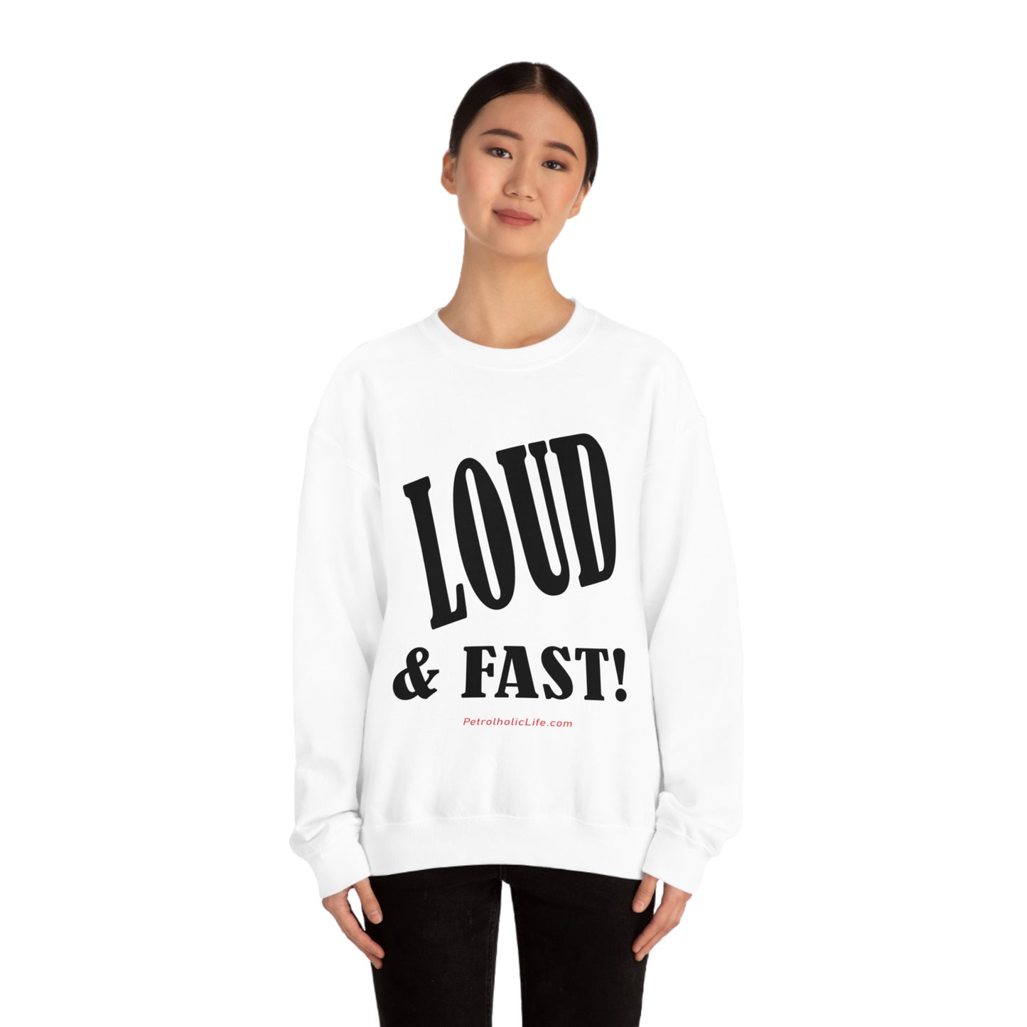 Loud & Fast Unisex Heavy Blend™ Crewneck Sweatshirt