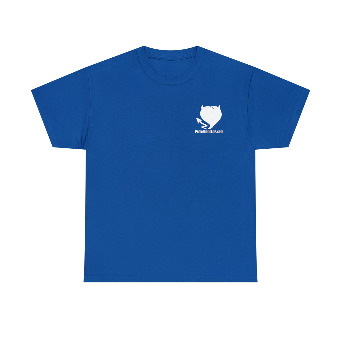 No Guts No Glory! on the back side - Unisex Heavy Cotton Tee