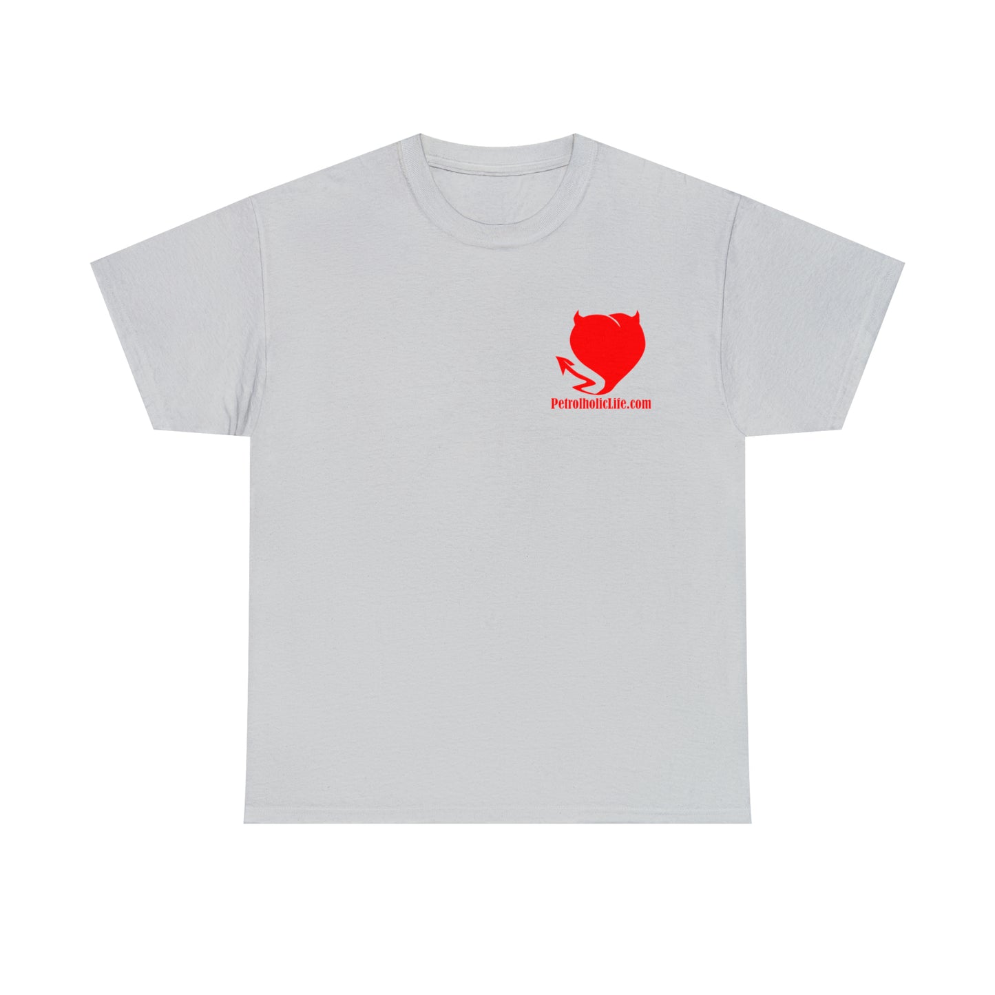 No Guts No Glory! on the back side - Unisex Heavy Cotton Tee