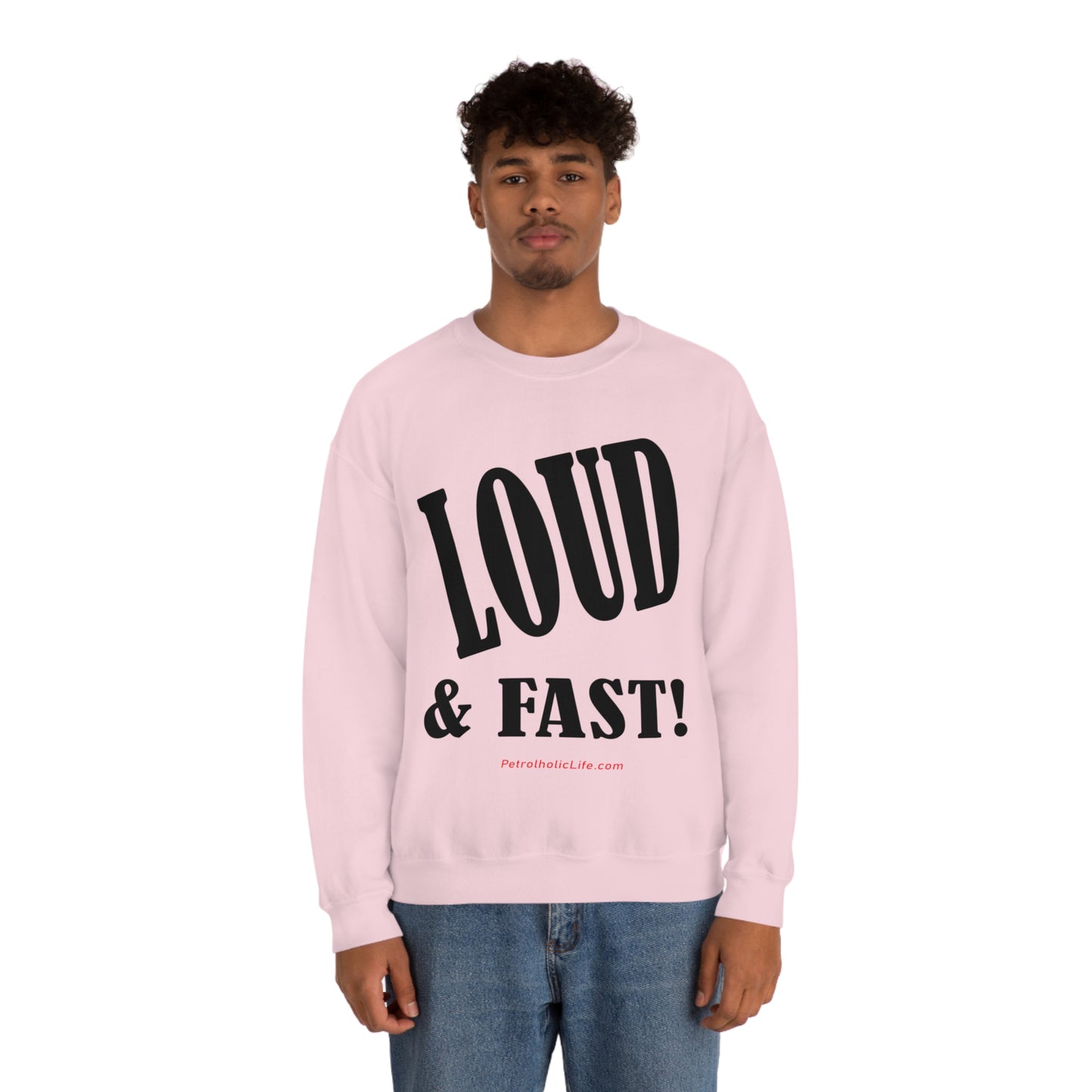 Loud & Fast Unisex Heavy Blend™ Crewneck Sweatshirt