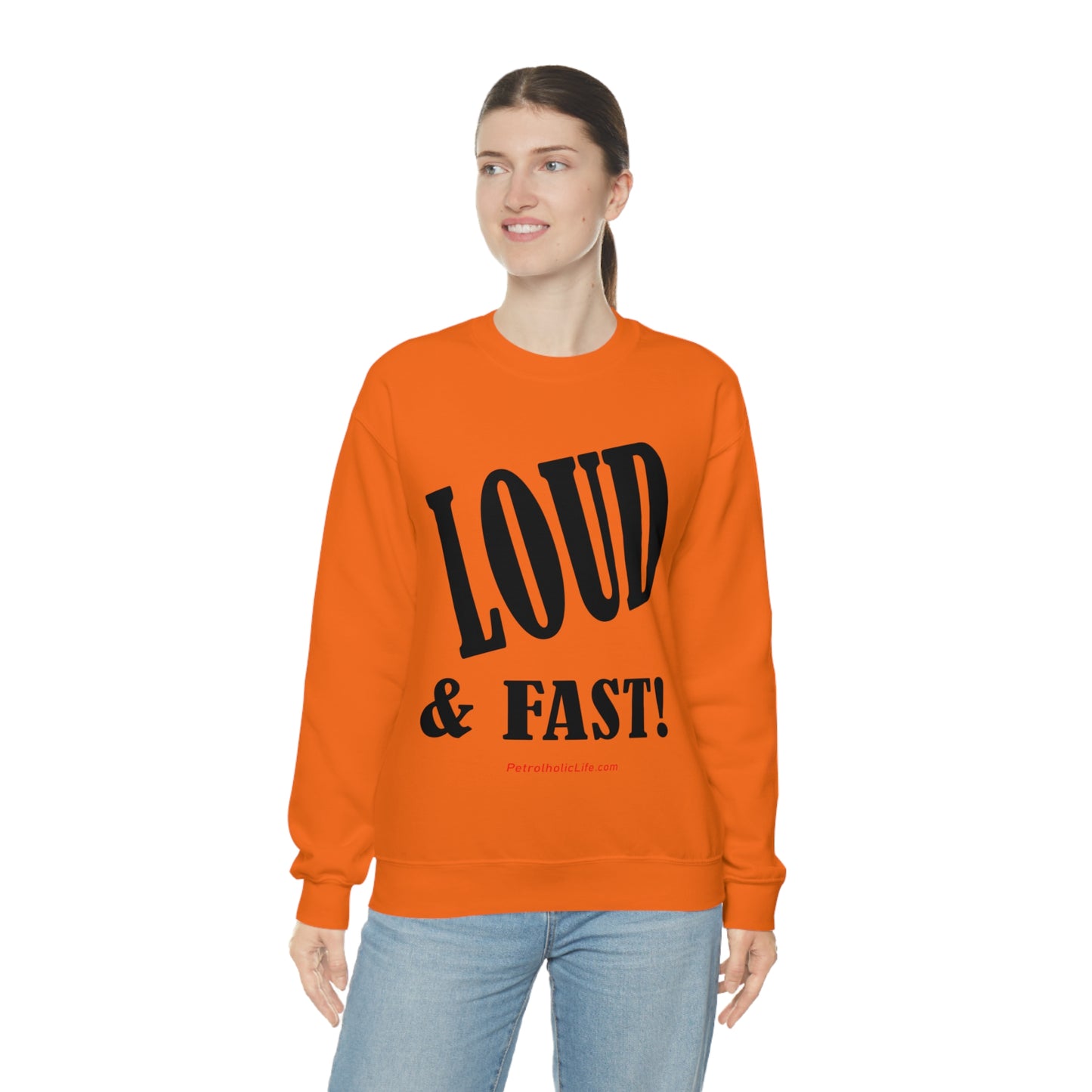 Loud & Fast Unisex Heavy Blend™ Crewneck Sweatshirt