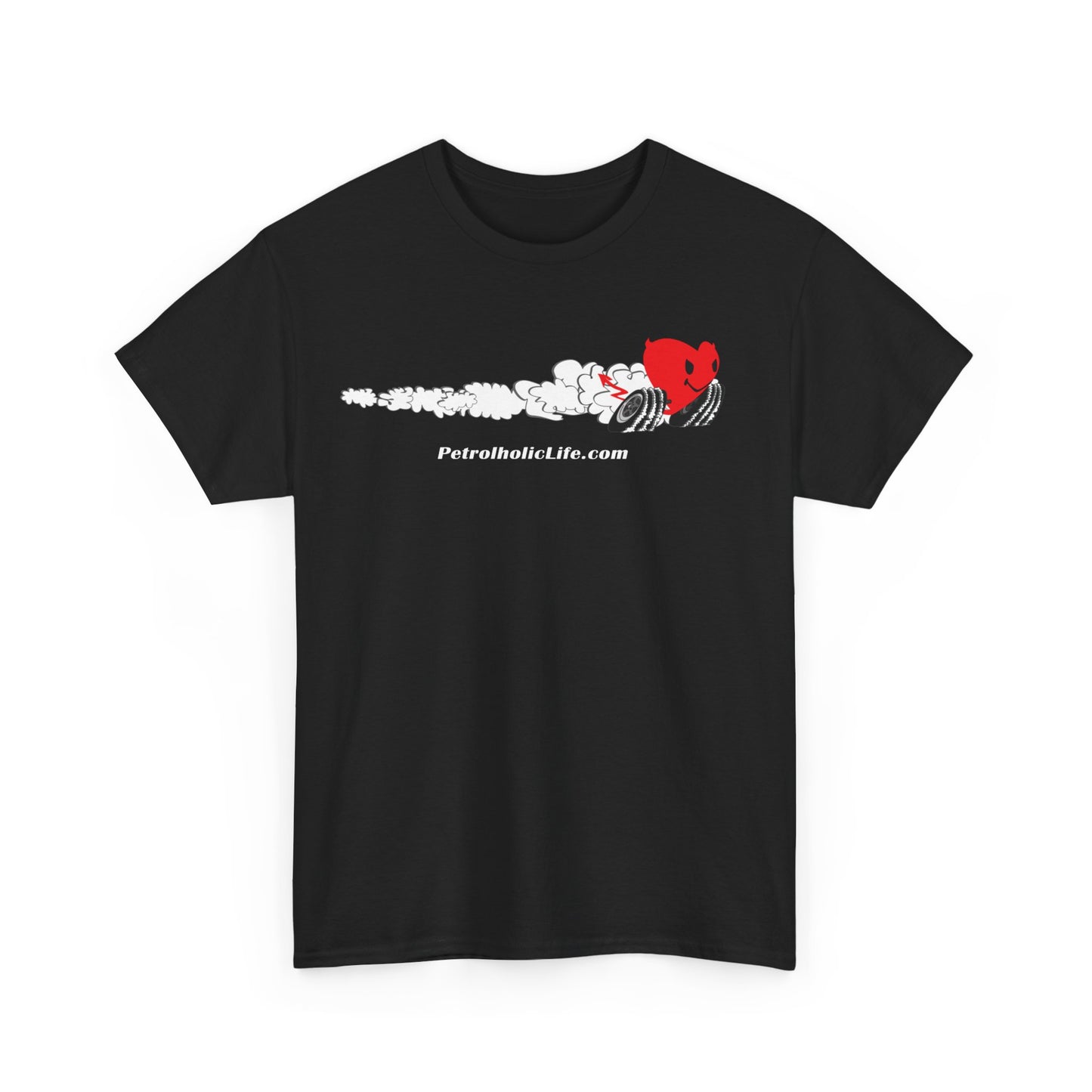 Racing Heart - Front - Unisex Heavy Cotton Tee