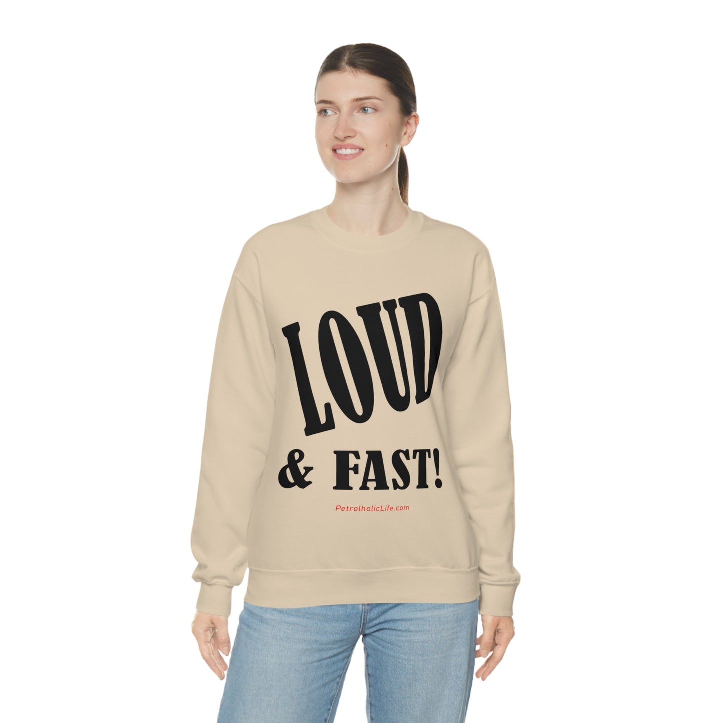 Loud & Fast Unisex Heavy Blend™ Crewneck Sweatshirt