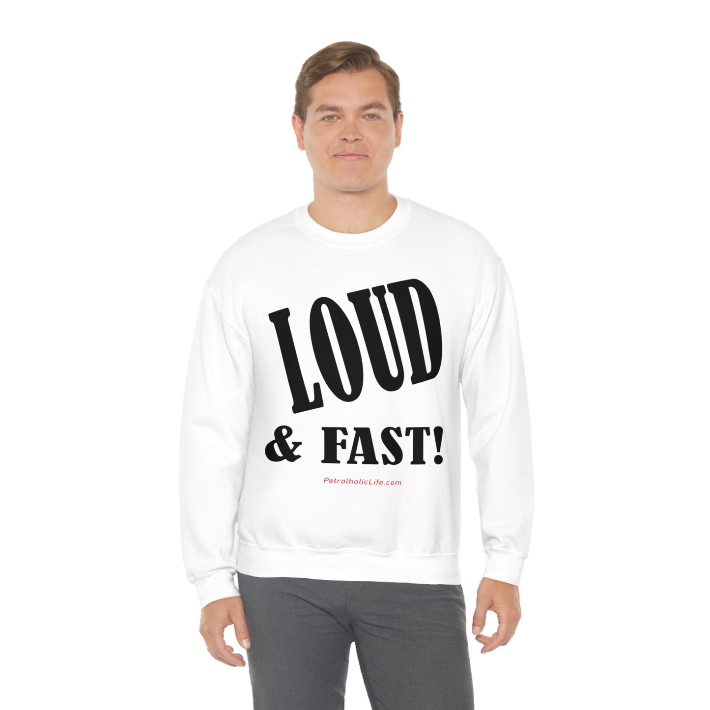 Loud & Fast Unisex Heavy Blend™ Crewneck Sweatshirt