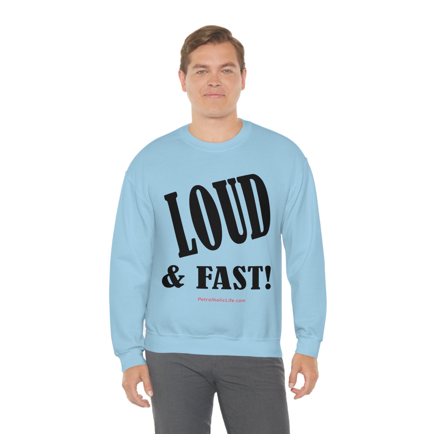 Loud & Fast Unisex Heavy Blend™ Crewneck Sweatshirt