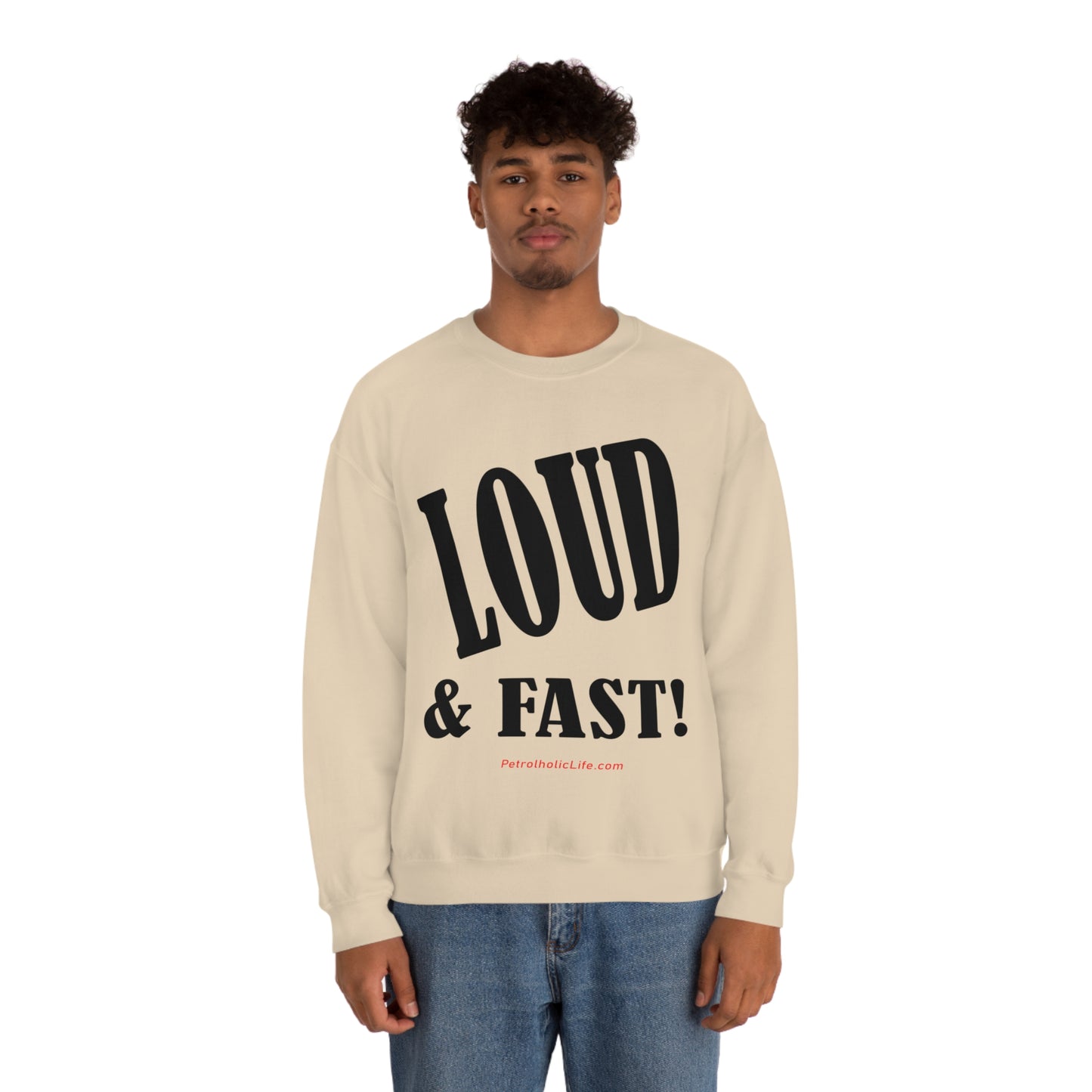 Loud & Fast Unisex Heavy Blend™ Crewneck Sweatshirt