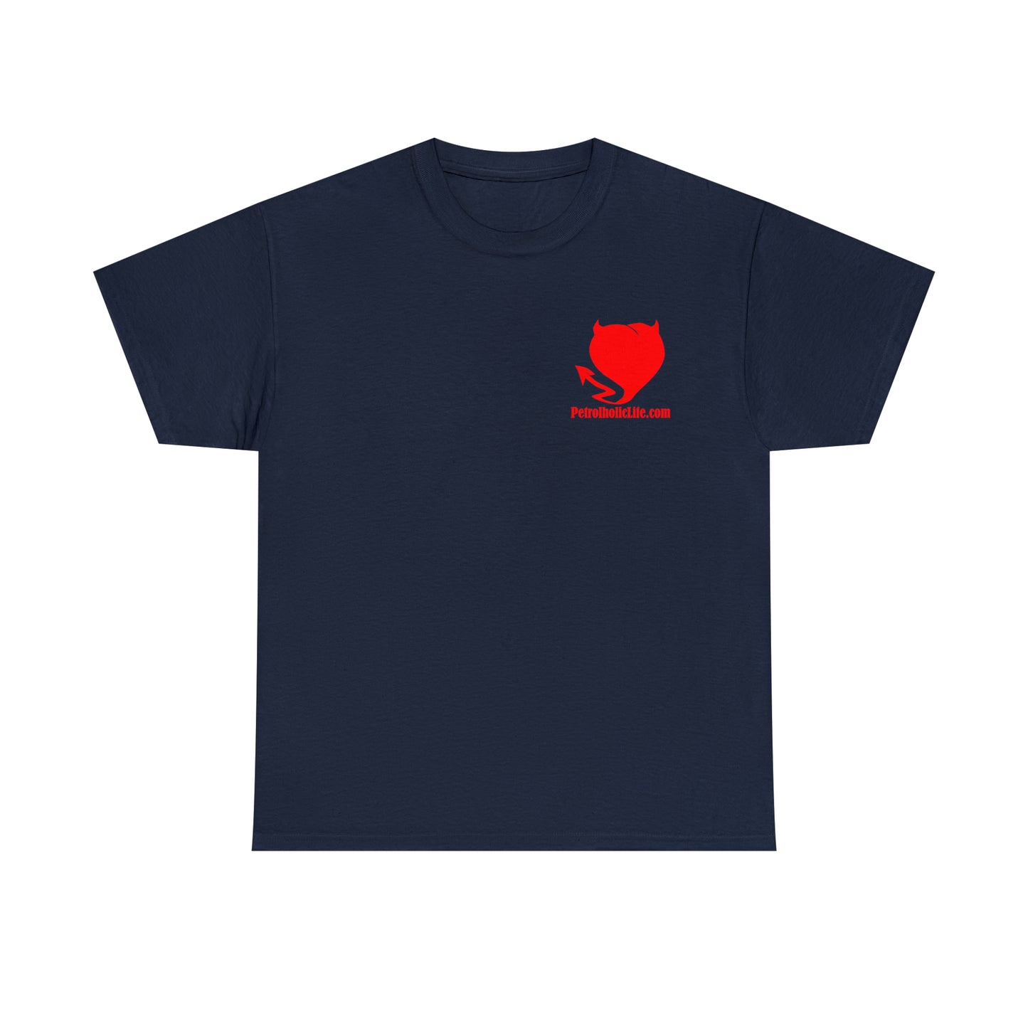 No Guts No Glory! on the back side - Unisex Heavy Cotton Tee