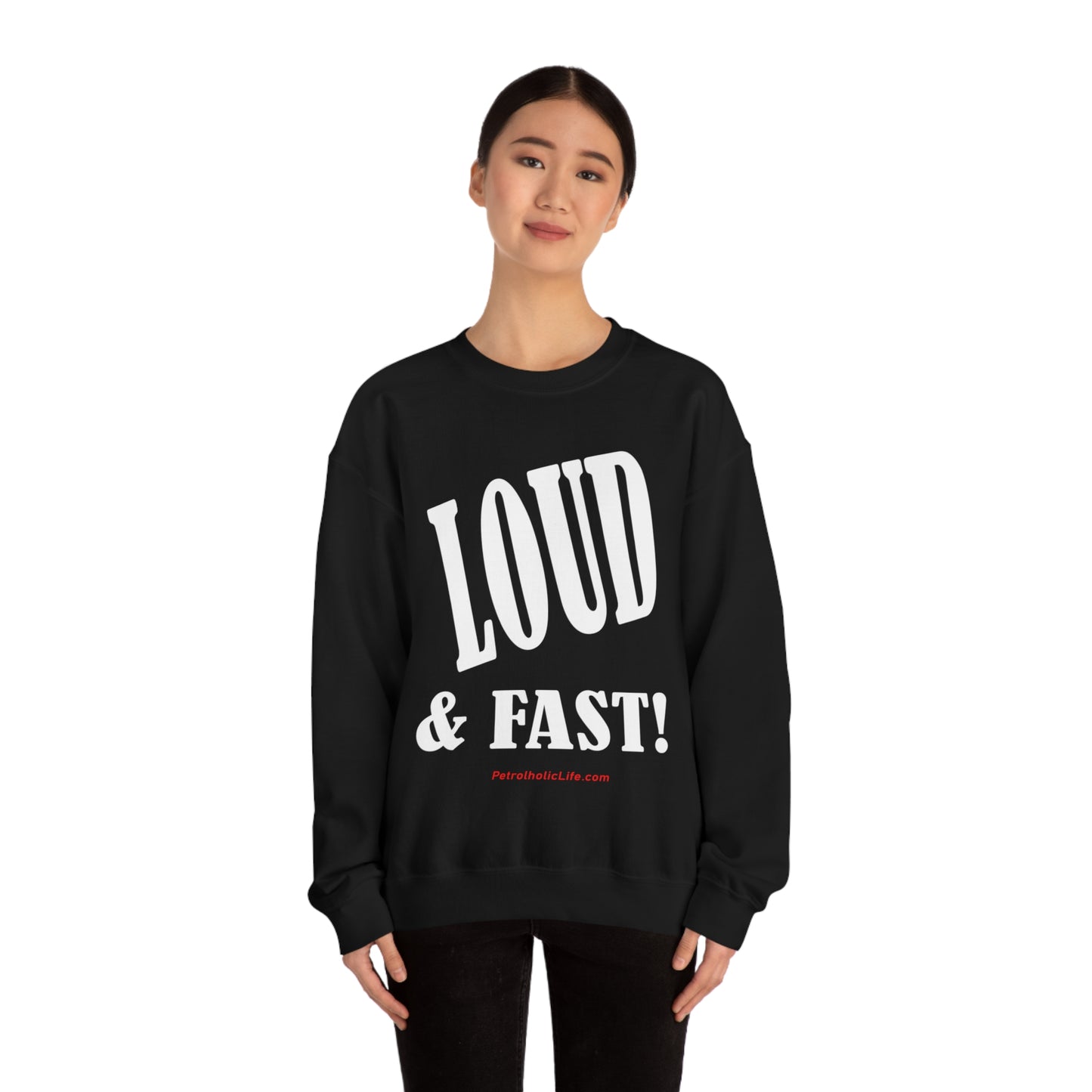Loud & Fast Unisex Heavy Blend™ Crewneck Sweatshirt