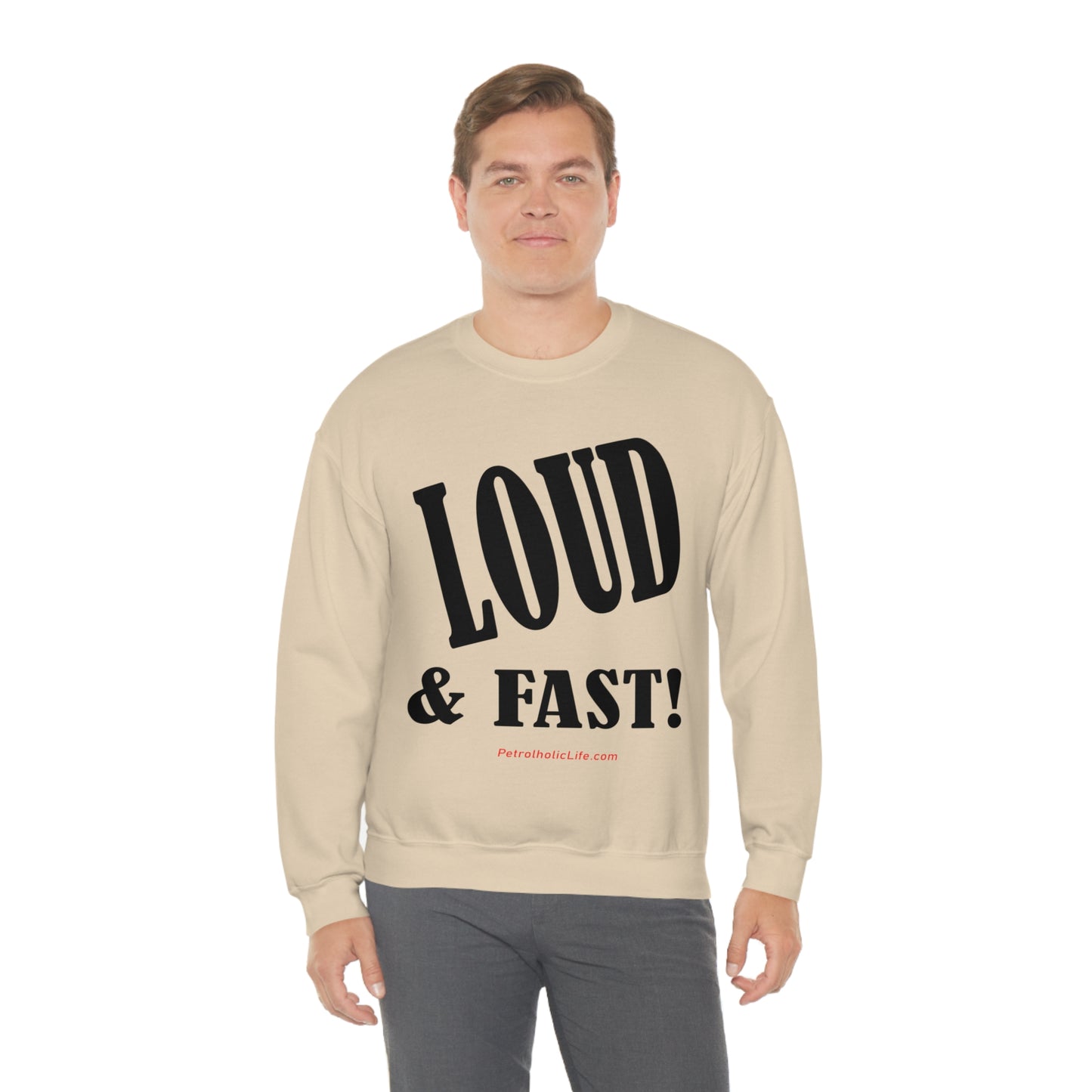 Loud & Fast Unisex Heavy Blend™ Crewneck Sweatshirt