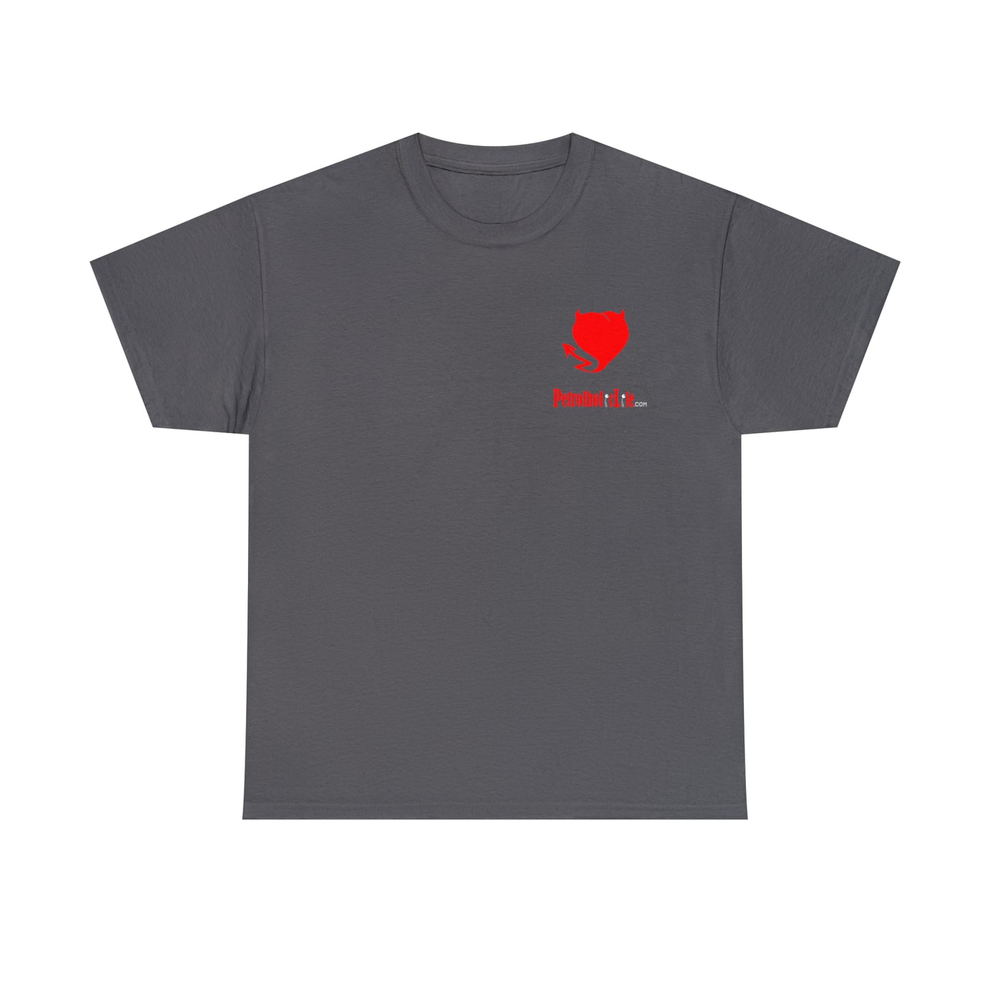 No Guts No Glory! on the back side - Unisex Heavy Cotton Tee