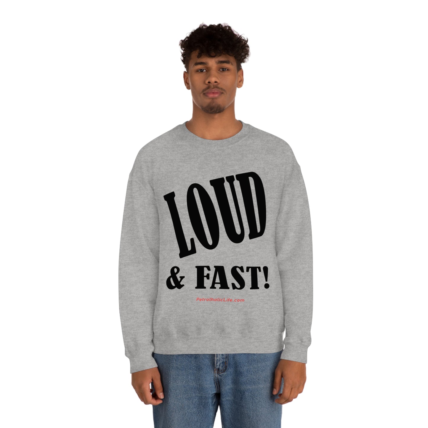 Loud & Fast Unisex Heavy Blend™ Crewneck Sweatshirt