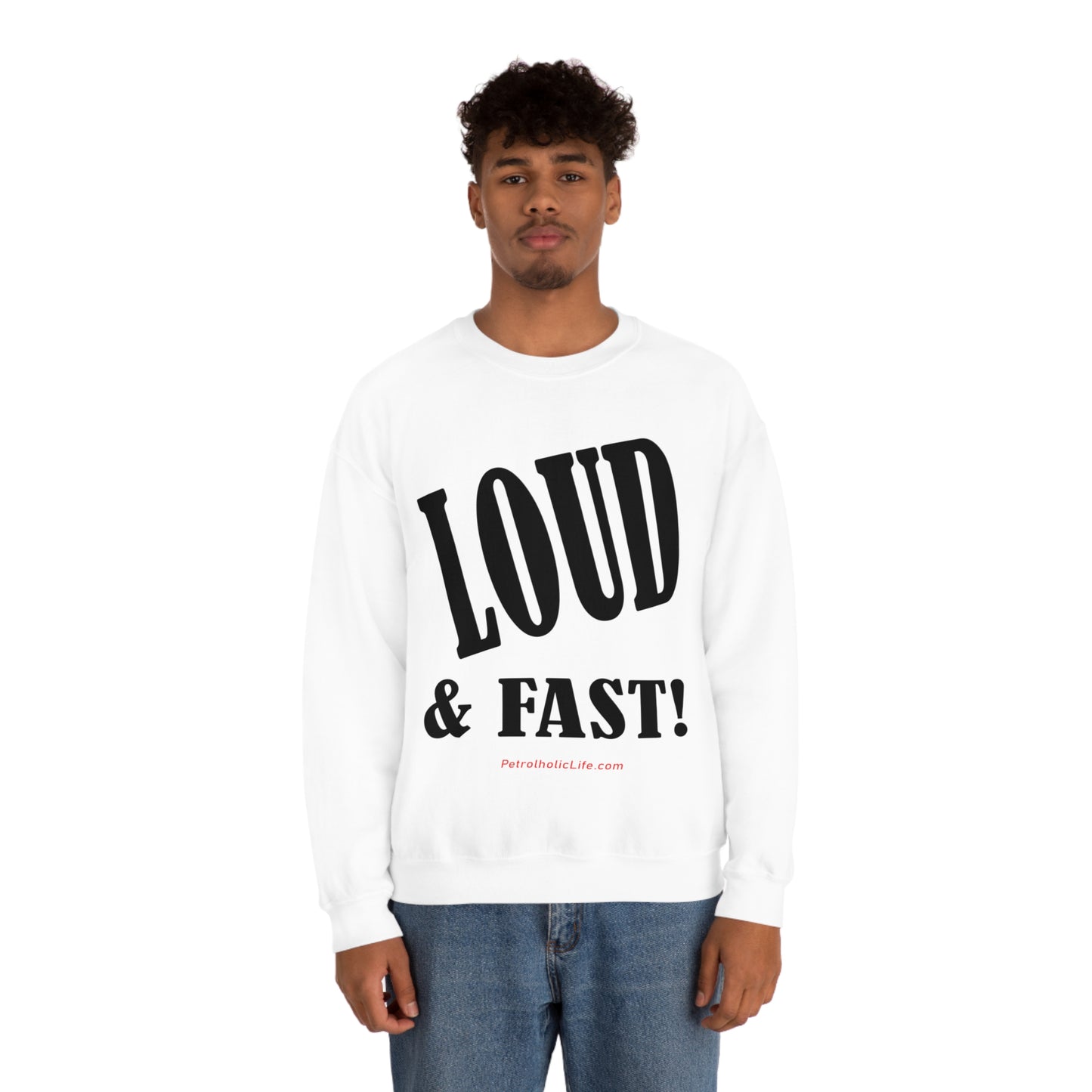 Loud & Fast Unisex Heavy Blend™ Crewneck Sweatshirt
