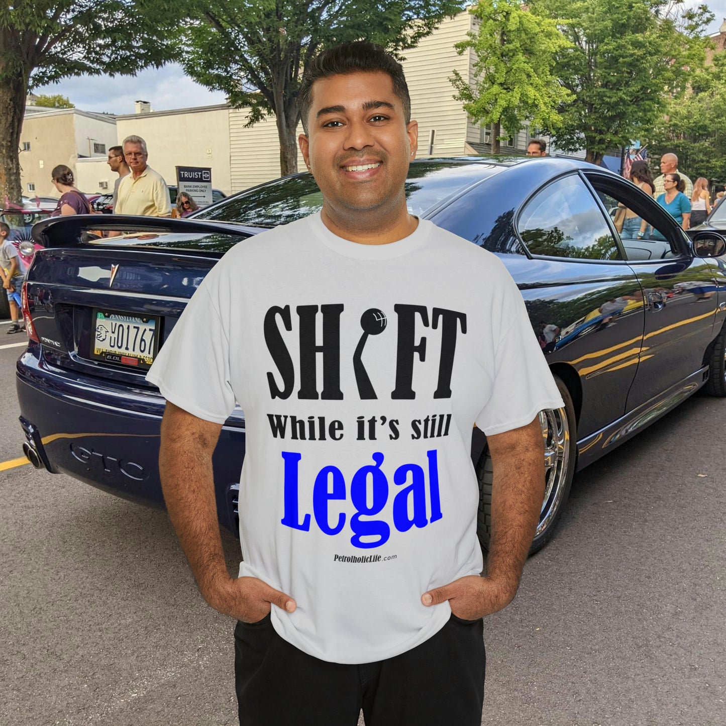 Shift While Still Legal - Unisex Heavy Cotton Tee