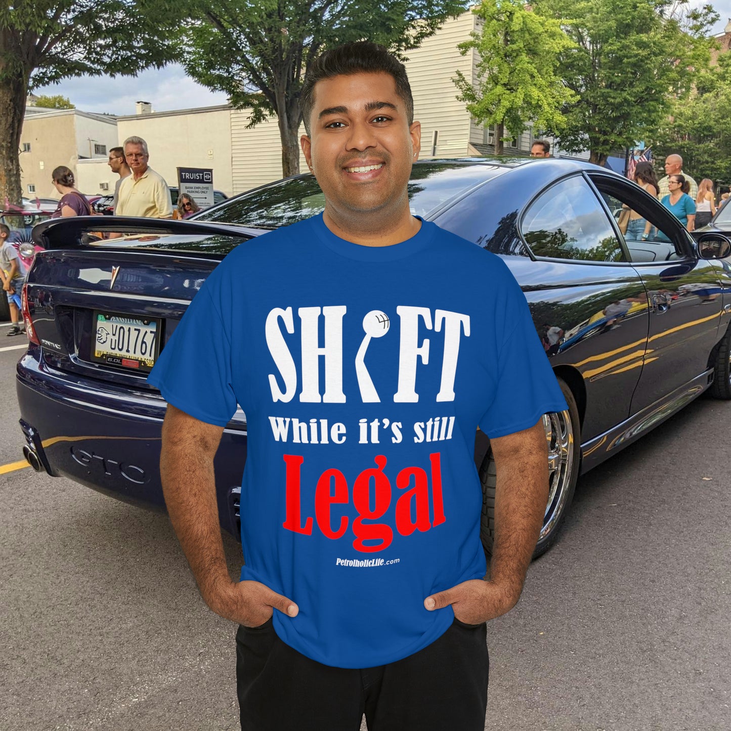 Shift While Still Legal - Unisex Heavy Cotton Tee