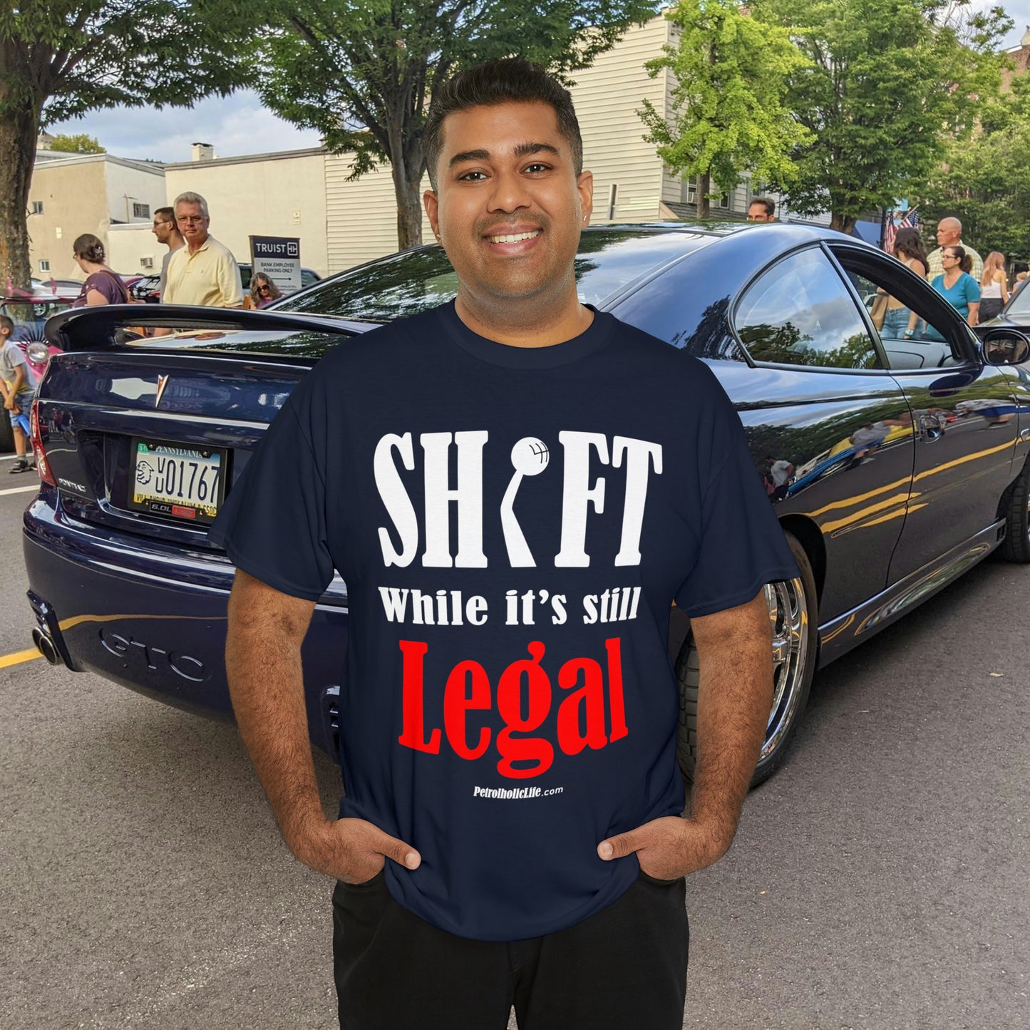 Shift While Still Legal - Unisex Heavy Cotton Tee