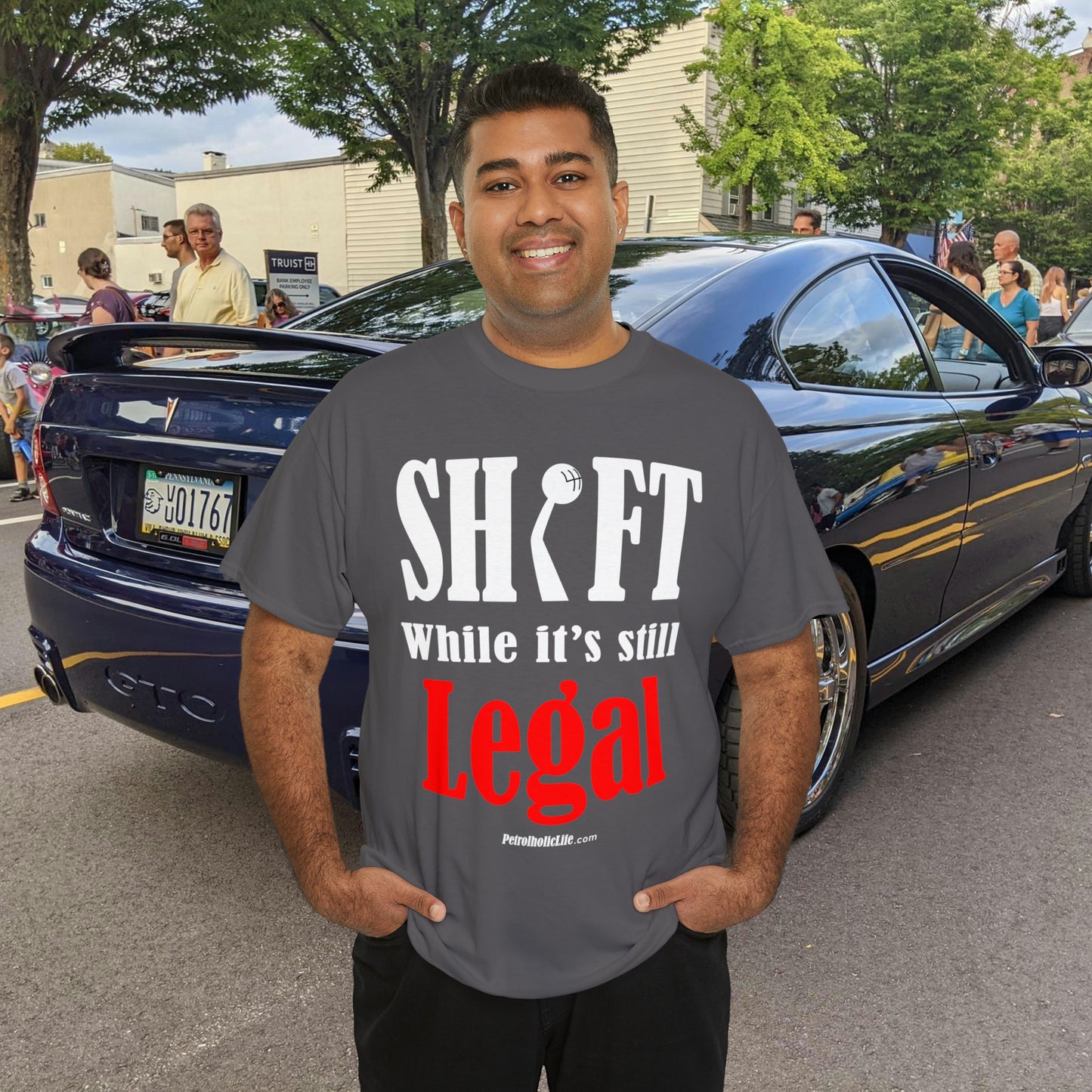 Shift While Still Legal - Unisex Heavy Cotton Tee
