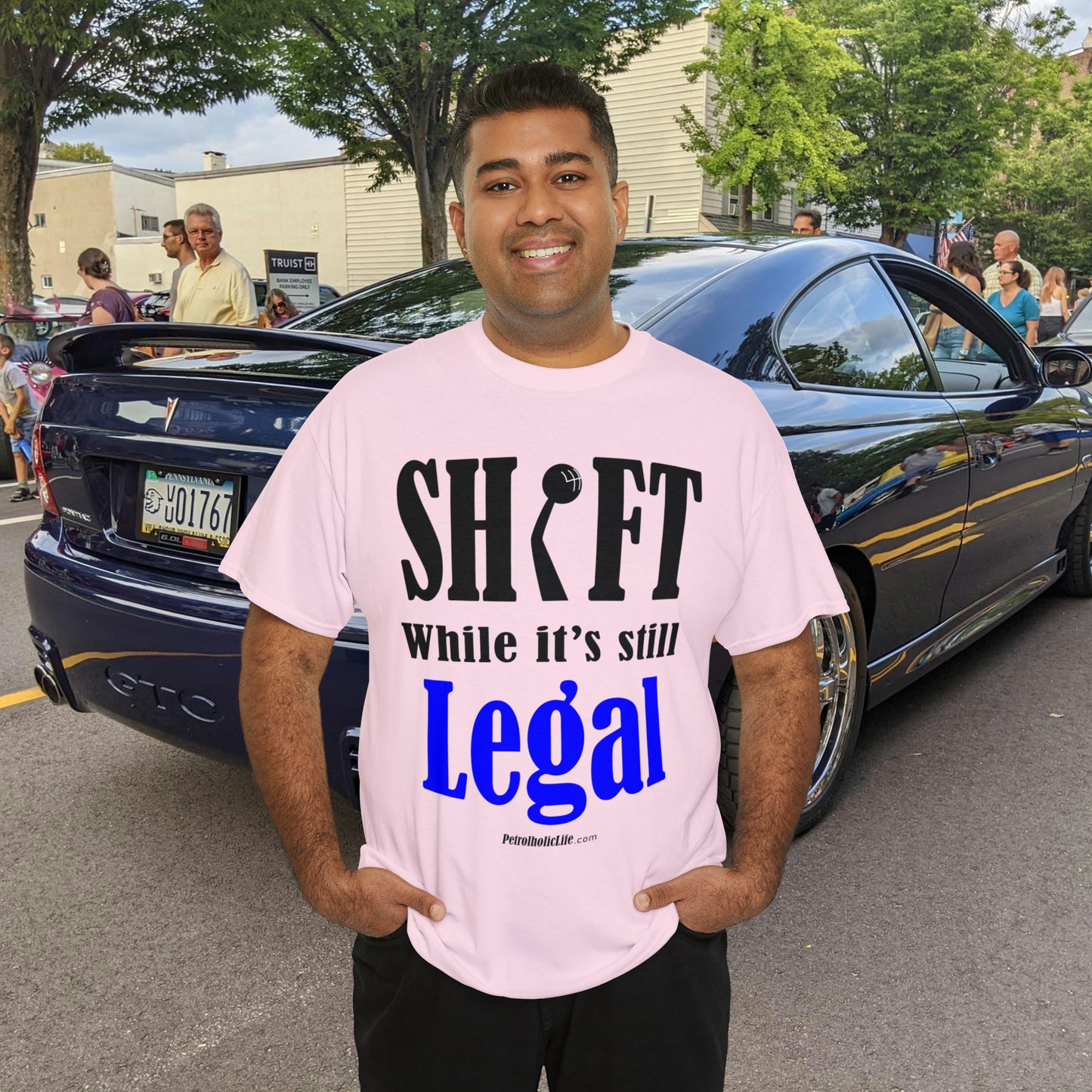 Shift While Still Legal - Unisex Heavy Cotton Tee