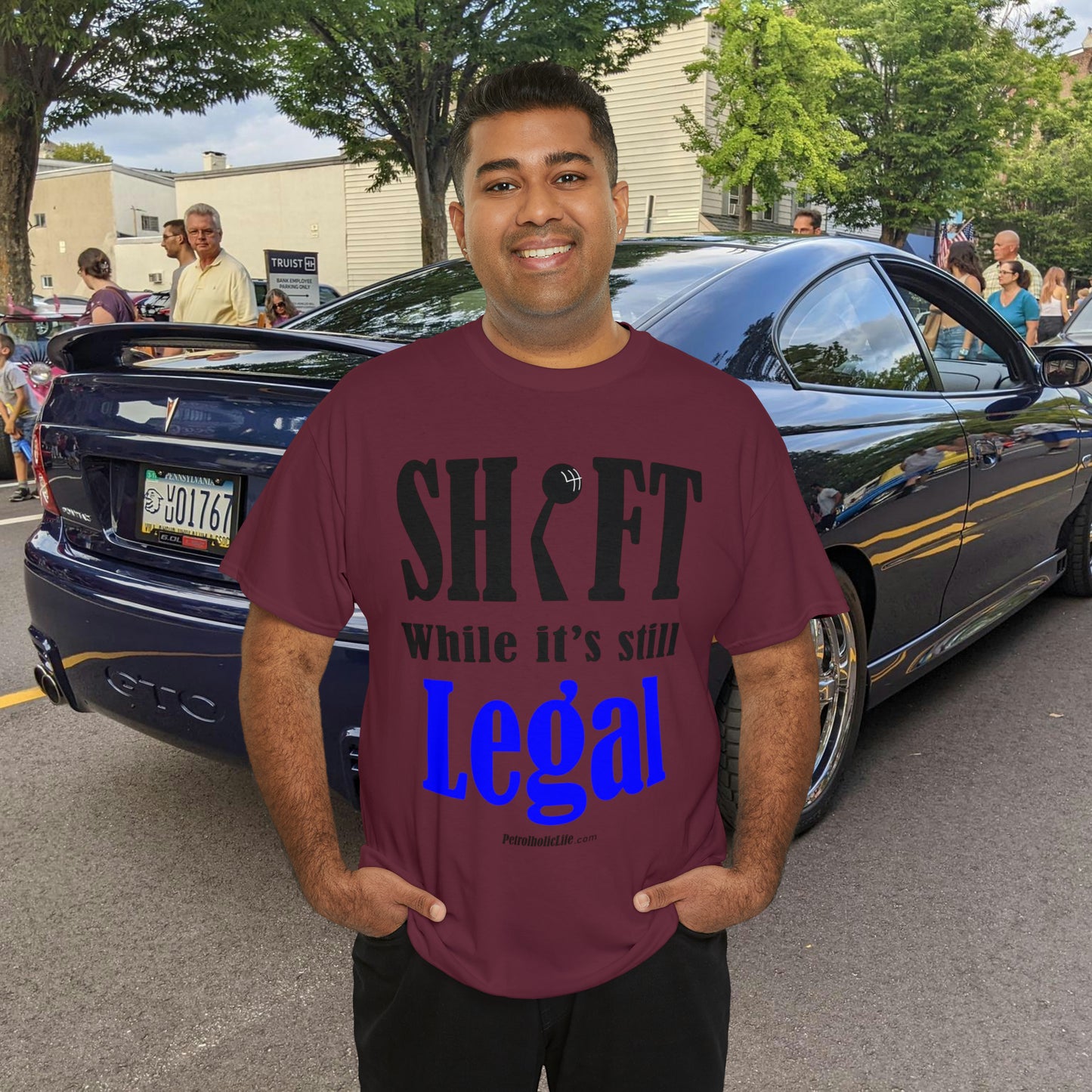Shift While Still Legal - Unisex Heavy Cotton Tee