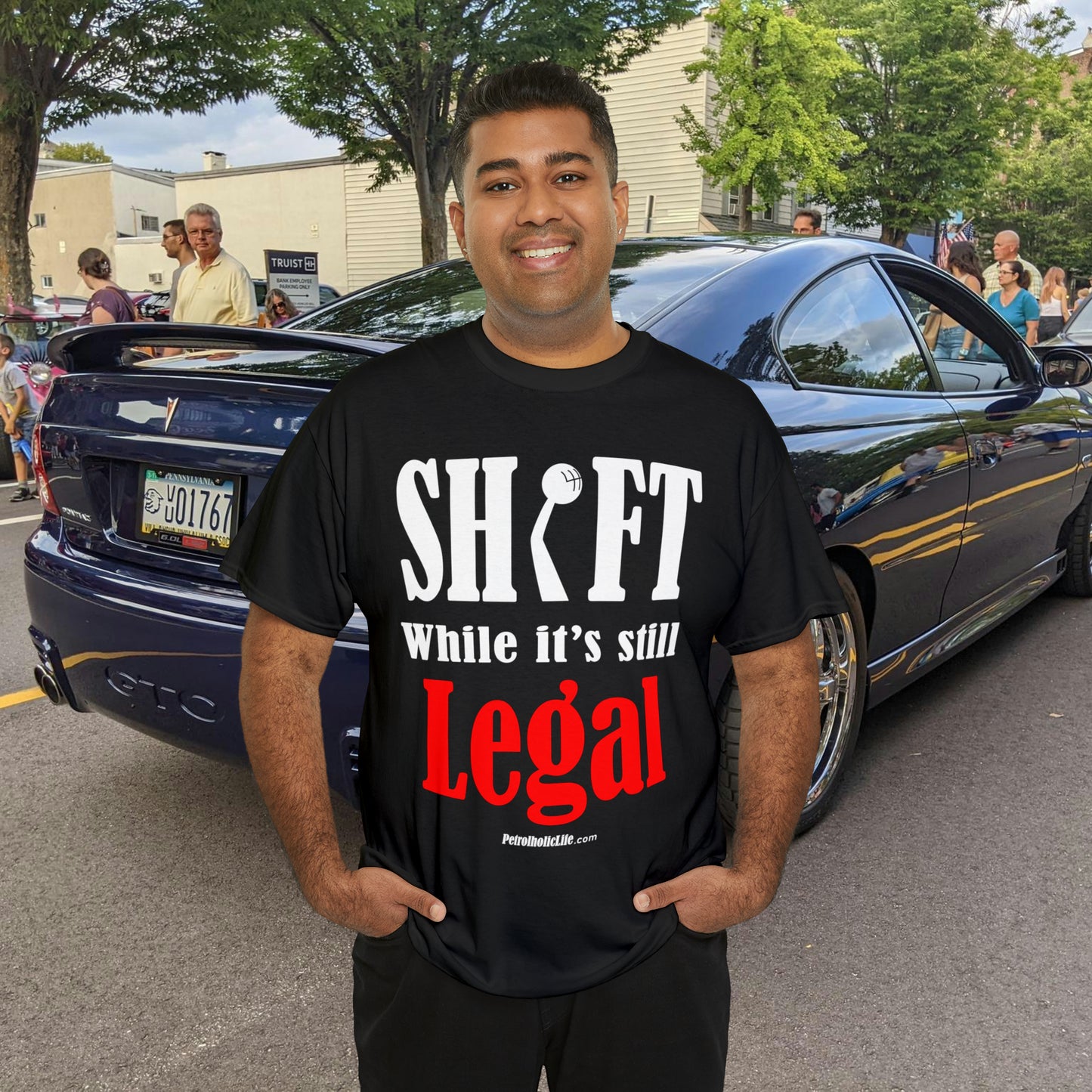Shift While Still Legal - Unisex Heavy Cotton Tee