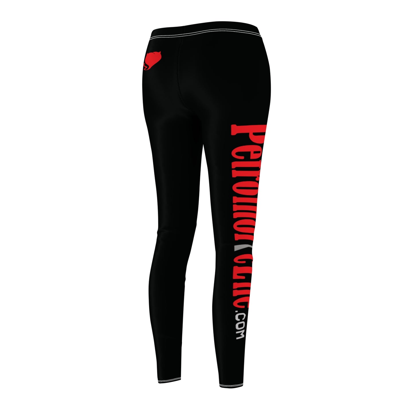 Devilish Heart Petrolholic Life - Women's Cut & Sew Casual Leggings (AOP)