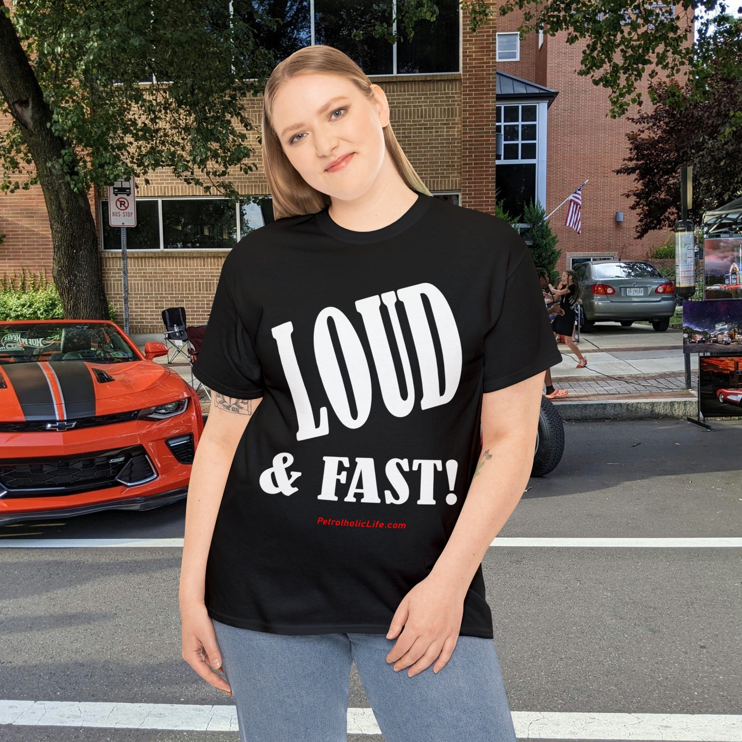 Loud & Fast -  Unisex Heavy Cotton Tee